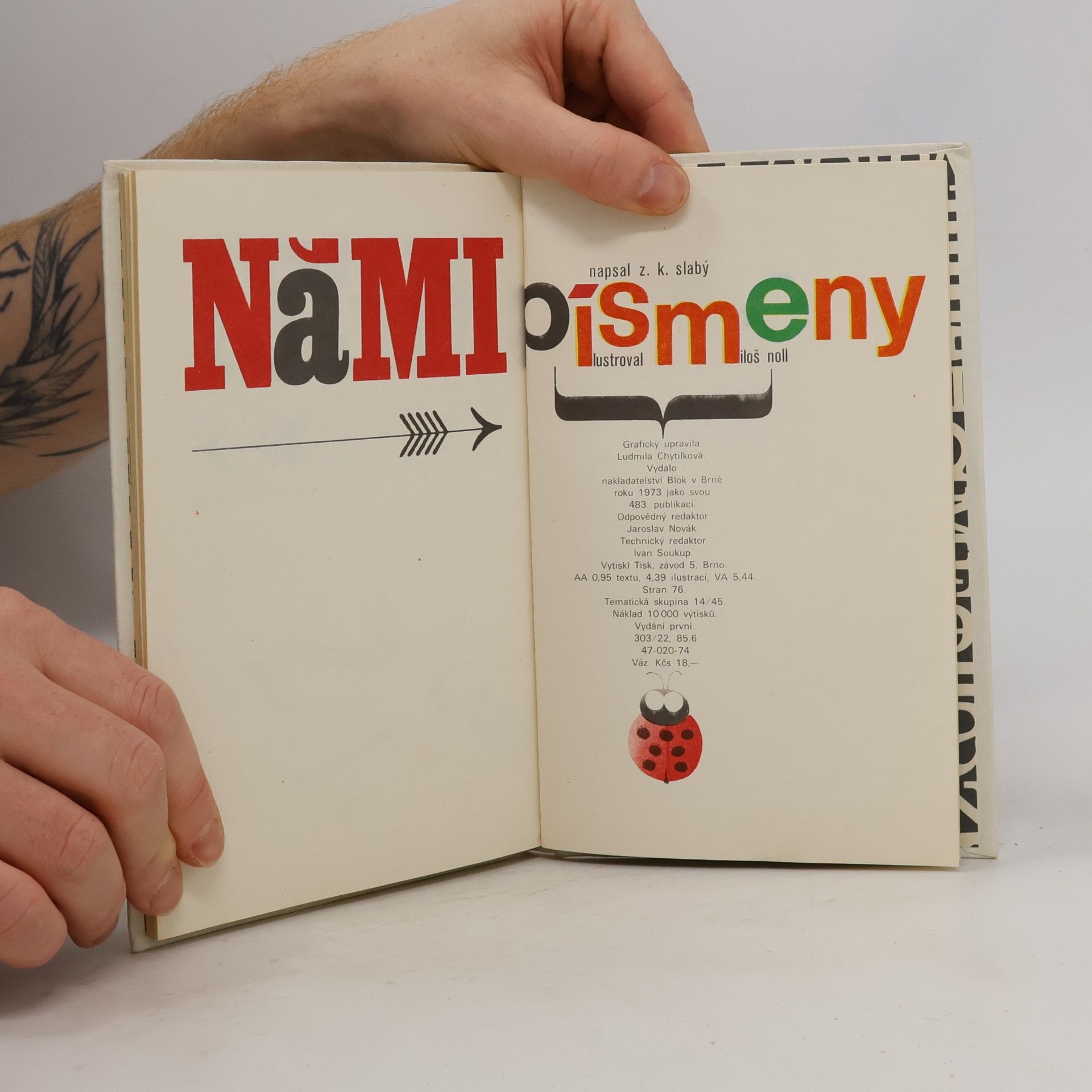 Zdeněk Karel Slabý Mezi námi písmeny