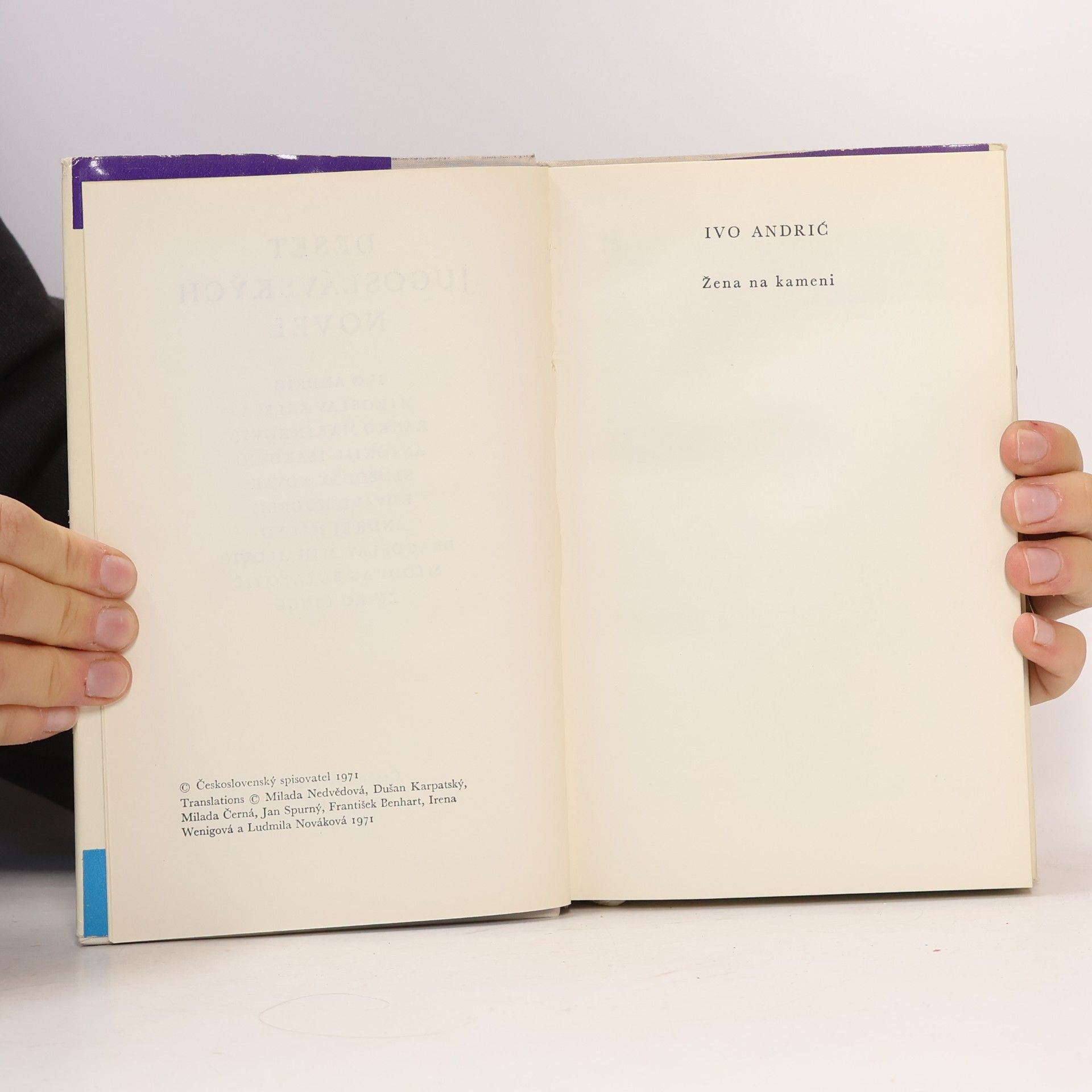 Ivo Andrić Deset jugoslávských novel