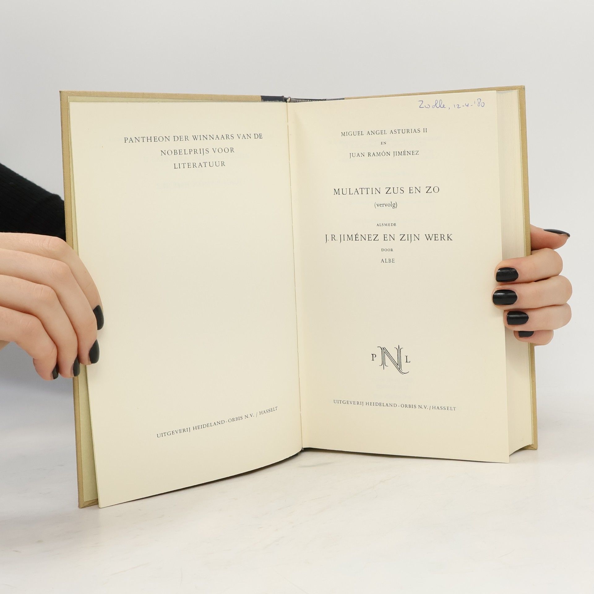 Miguel Ángel Asturias Pantheon der Nobelprijswinnaars Literatuur