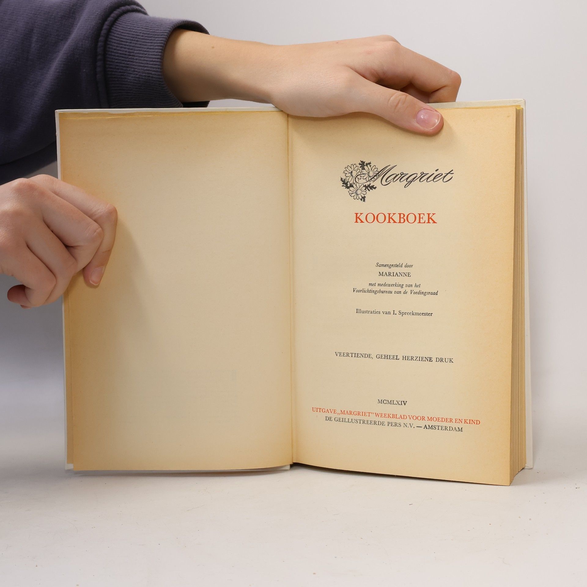 I. Spreekmeester Margriet Kookboek