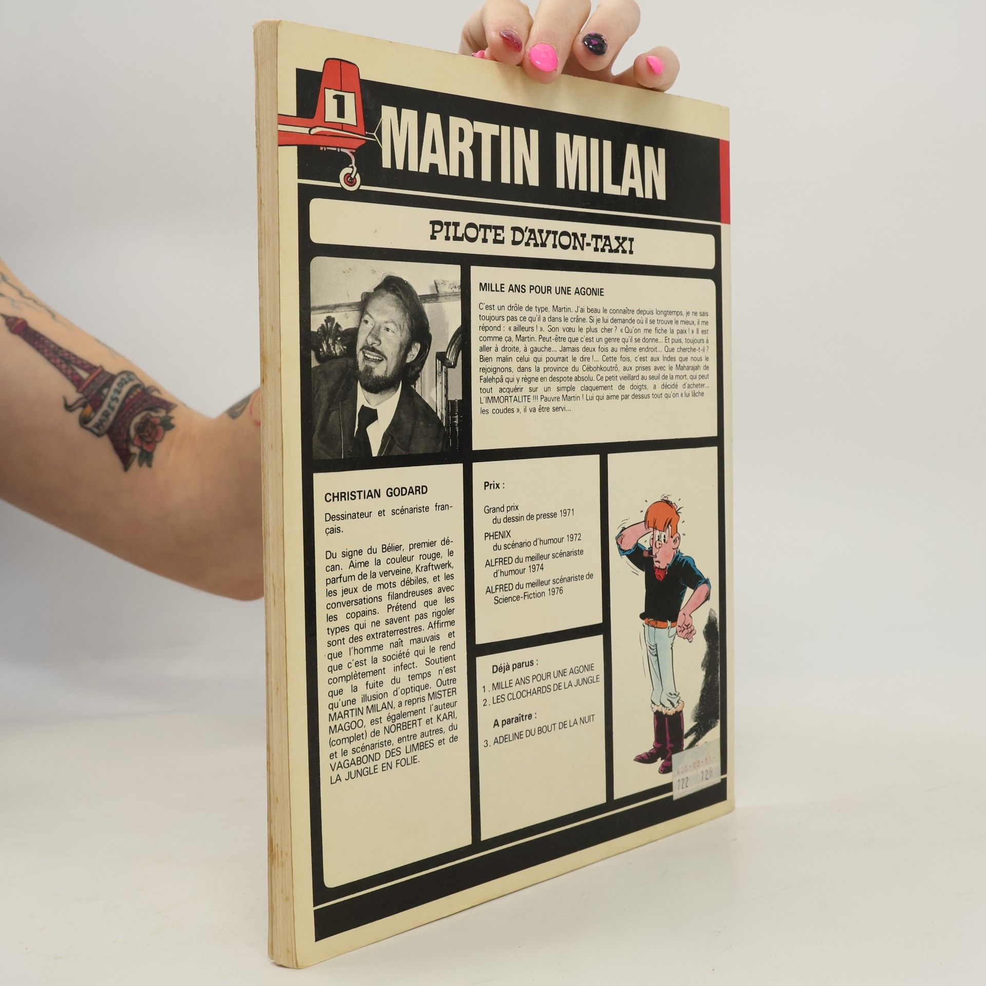 Godard Les aventures de MARTIN MILAN