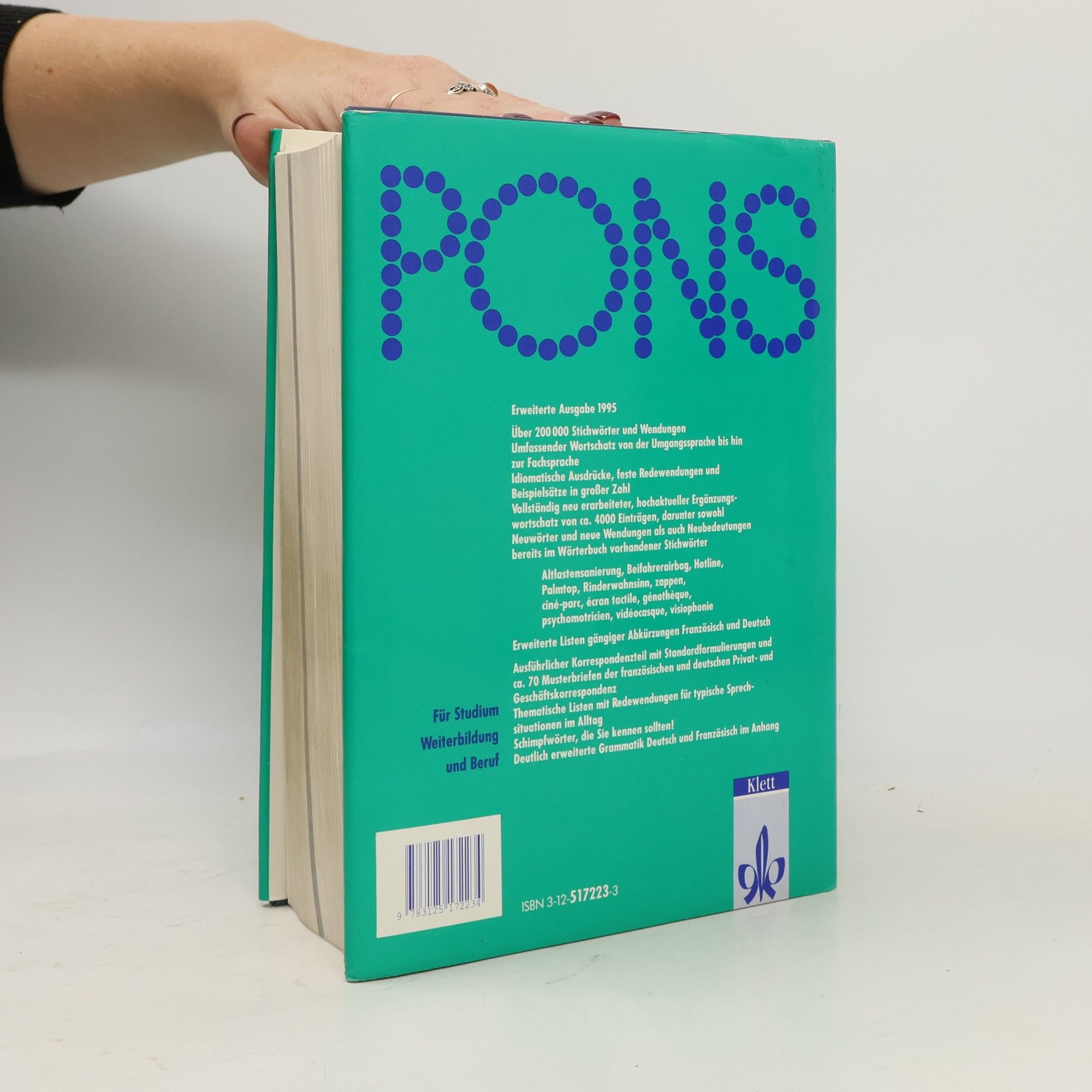 Erich Weiss PONS Großwörterbuch
