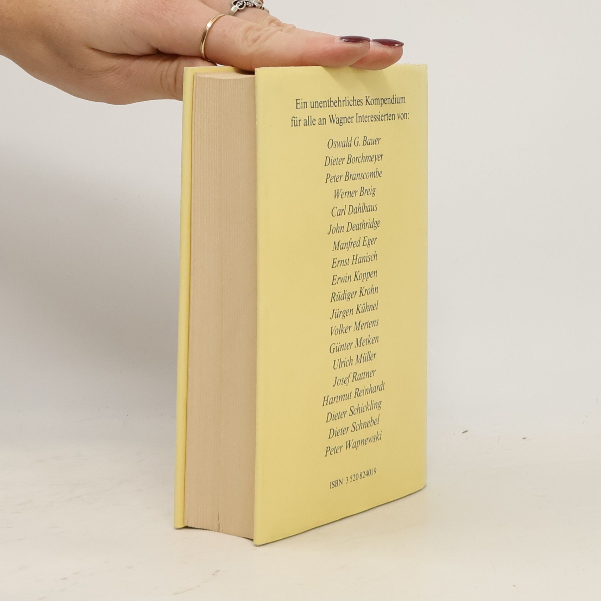 Ulrich Müller Richard-Wagner-Handbuch