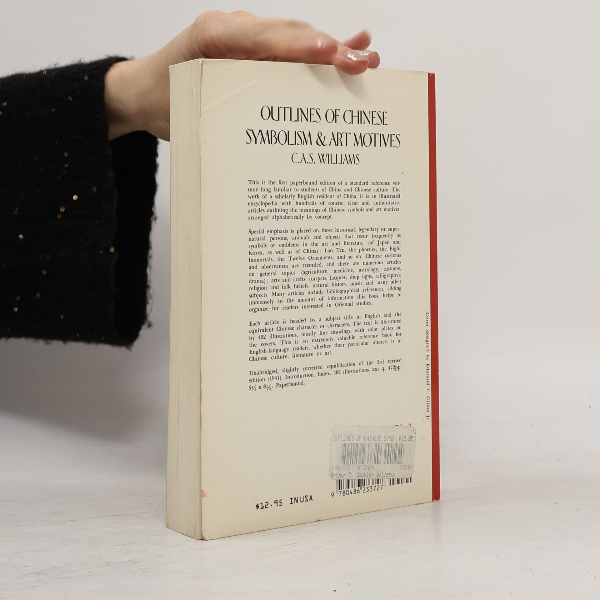 Charles Alfred Speed Williams Outlines of Chinese Symbolism and Art Motives