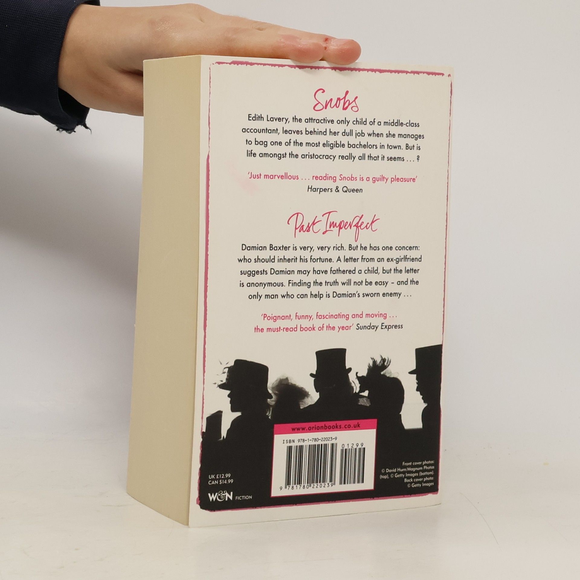 Julian Fellowes Past Imperfect; Snobs. Eine Klasse für sich. Snobs, englische Ausgabe