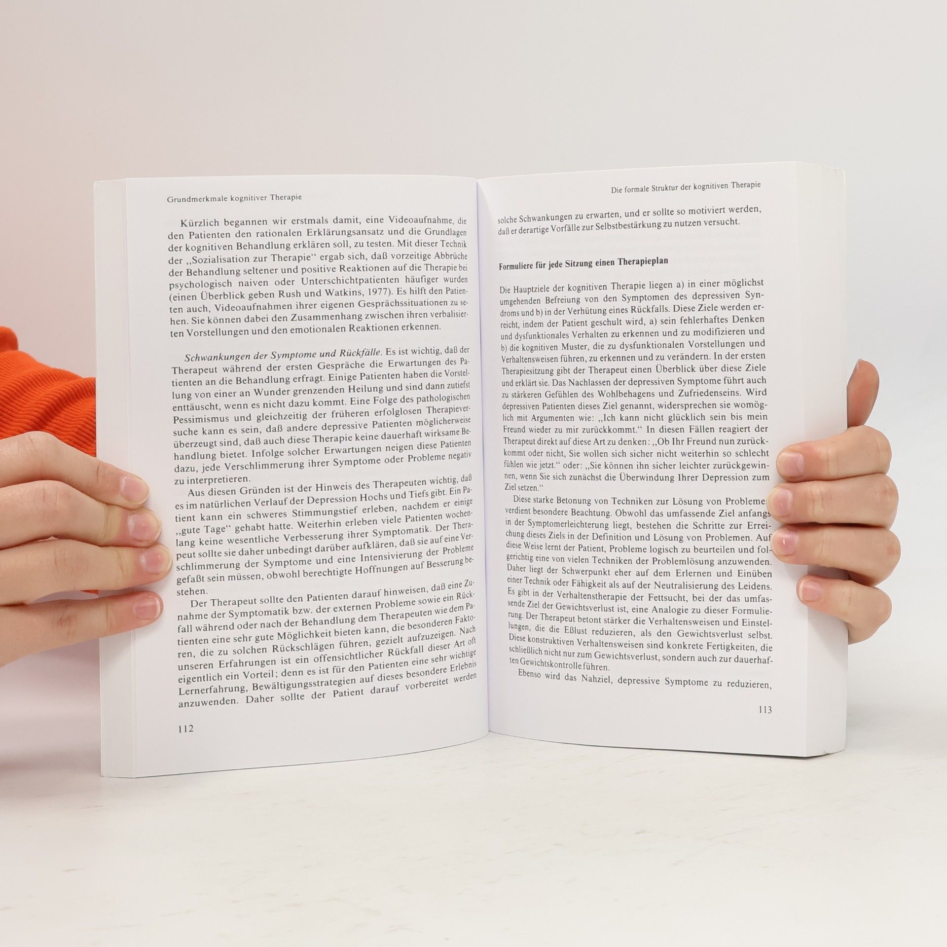 Aaron T. Beck Kognitive Therapie der Depression