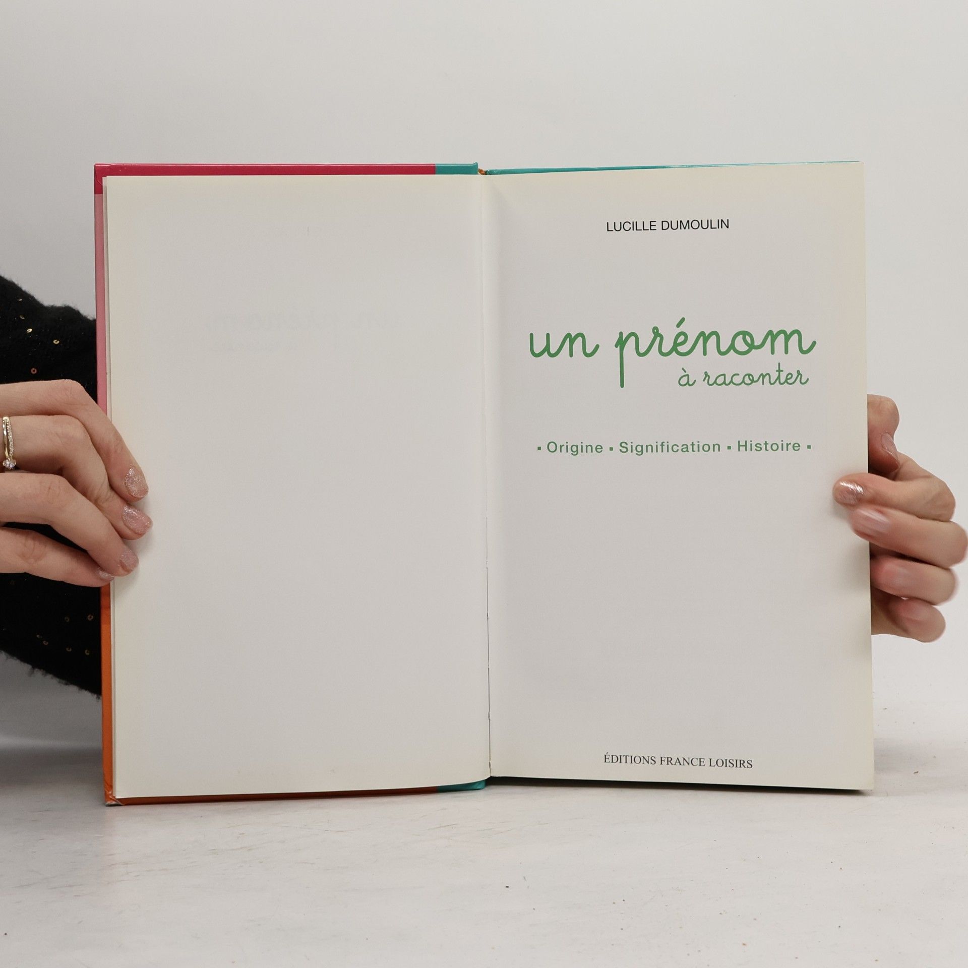 Lucille Dumoulin Un prénom à raconter