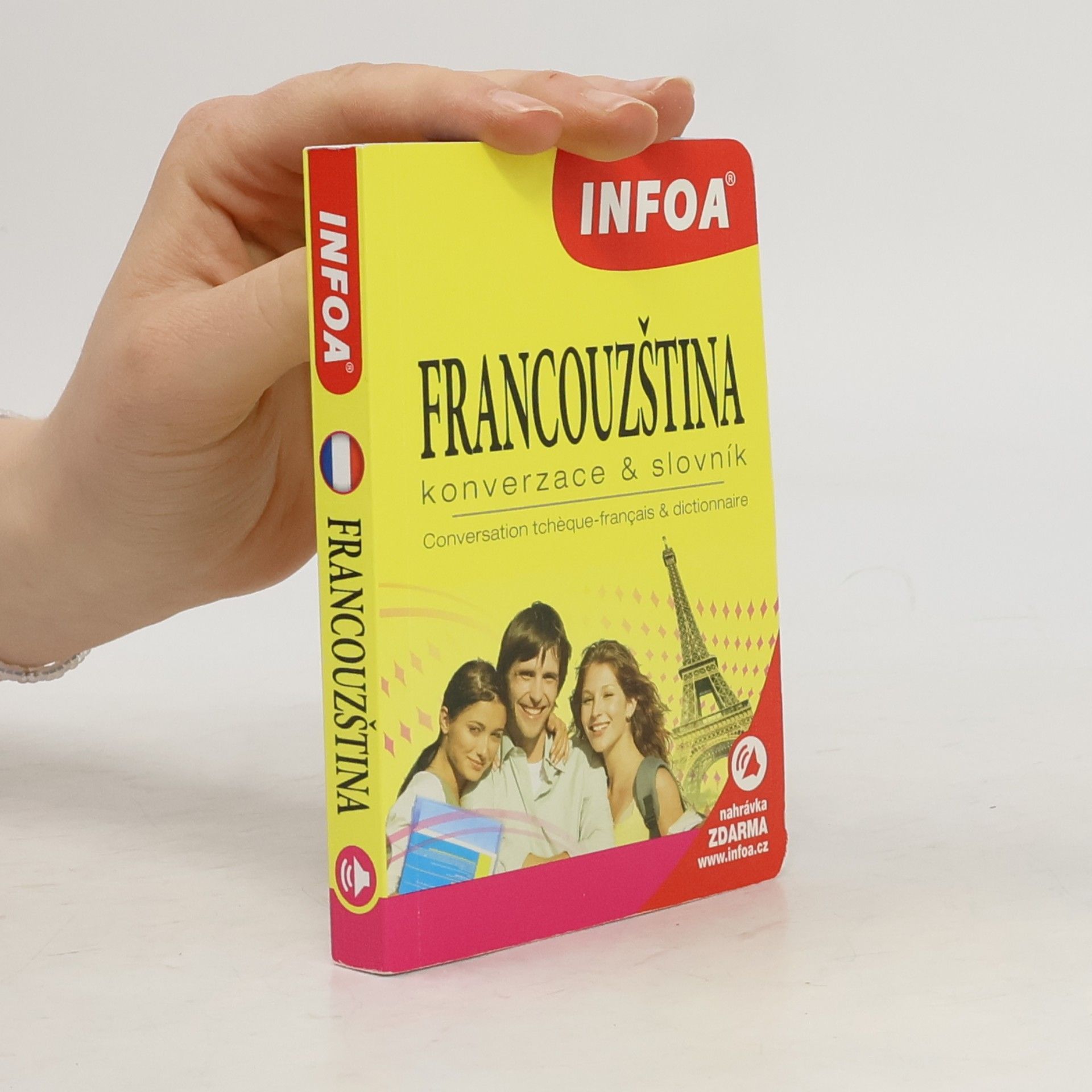 Francouzština. Konverzace & slovník. Conversation tchéco-française & dictionnaire