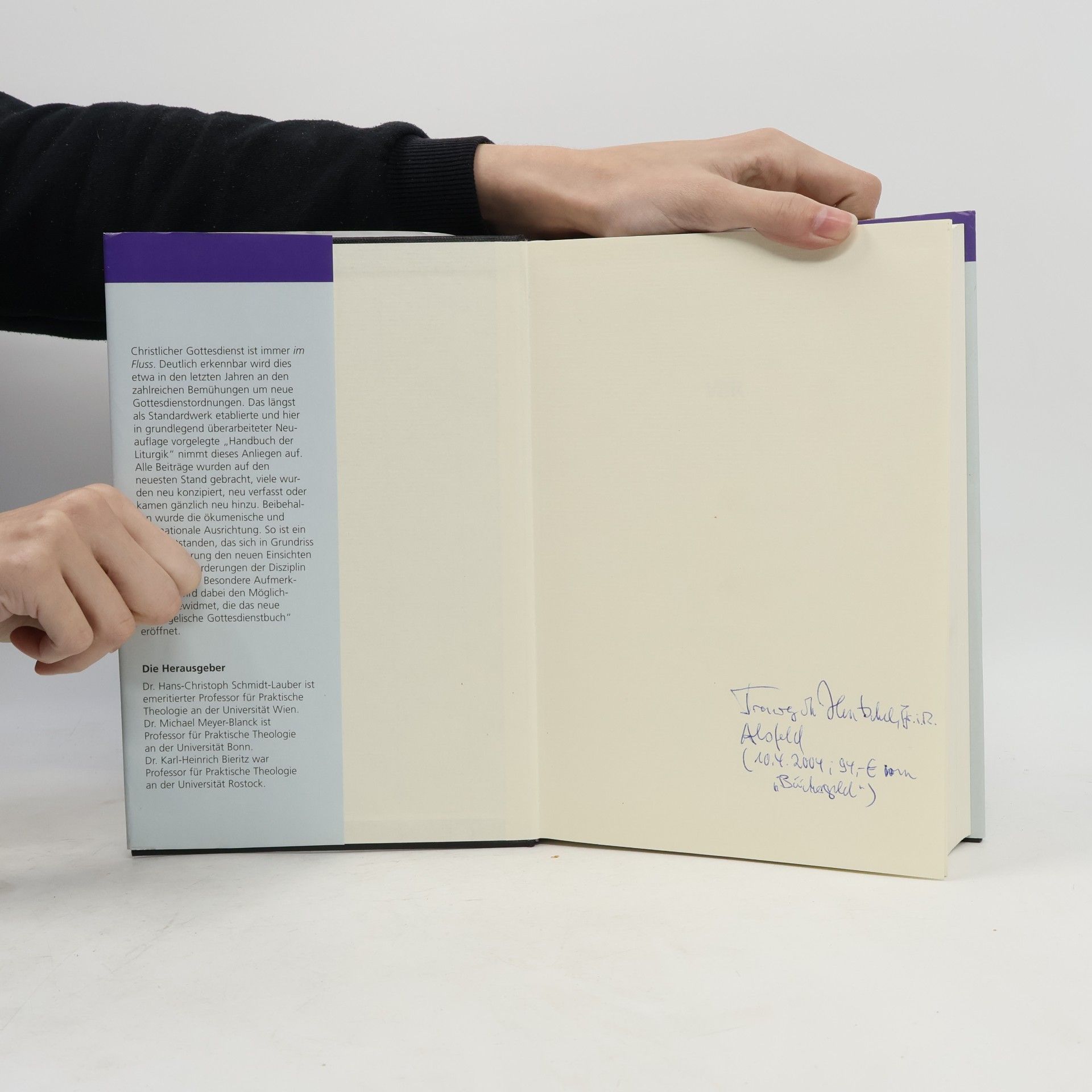 Hans Christoph Schmidt Lauber Handbuch der Liturgik