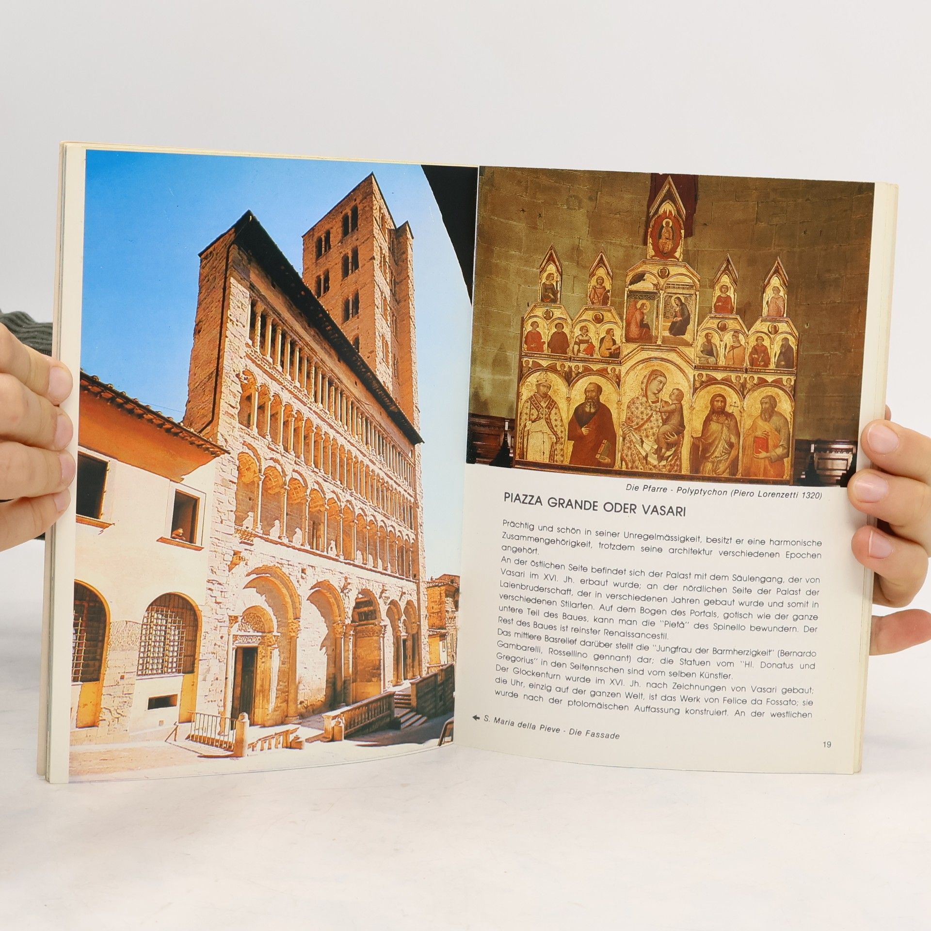 Buchhandlung Turchini Arezzo Arezzo: Stadtfuehrer und Stadtplan Arezzo