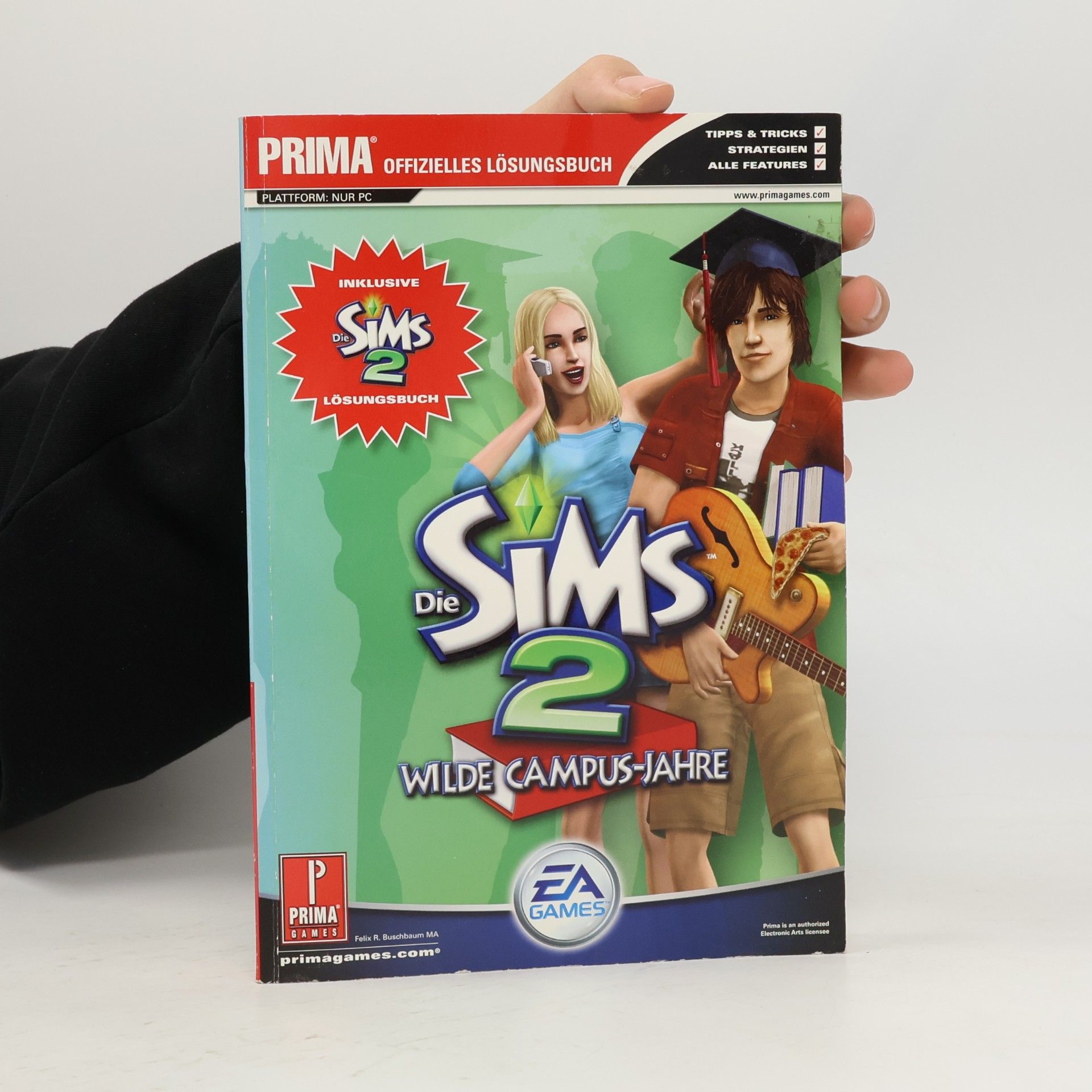Die Sims 2: Wilde Campus Jahre (Lösungsbuch)
