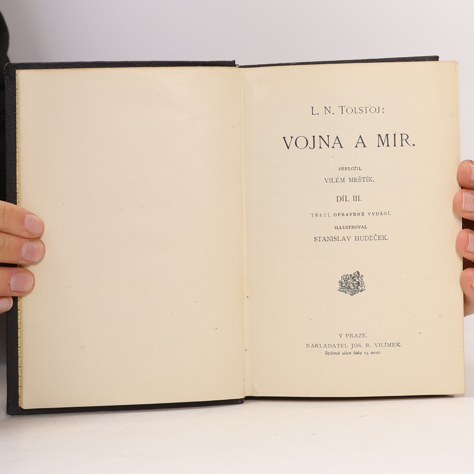 Léon Tolstoï Vojna a mír. Díl III.