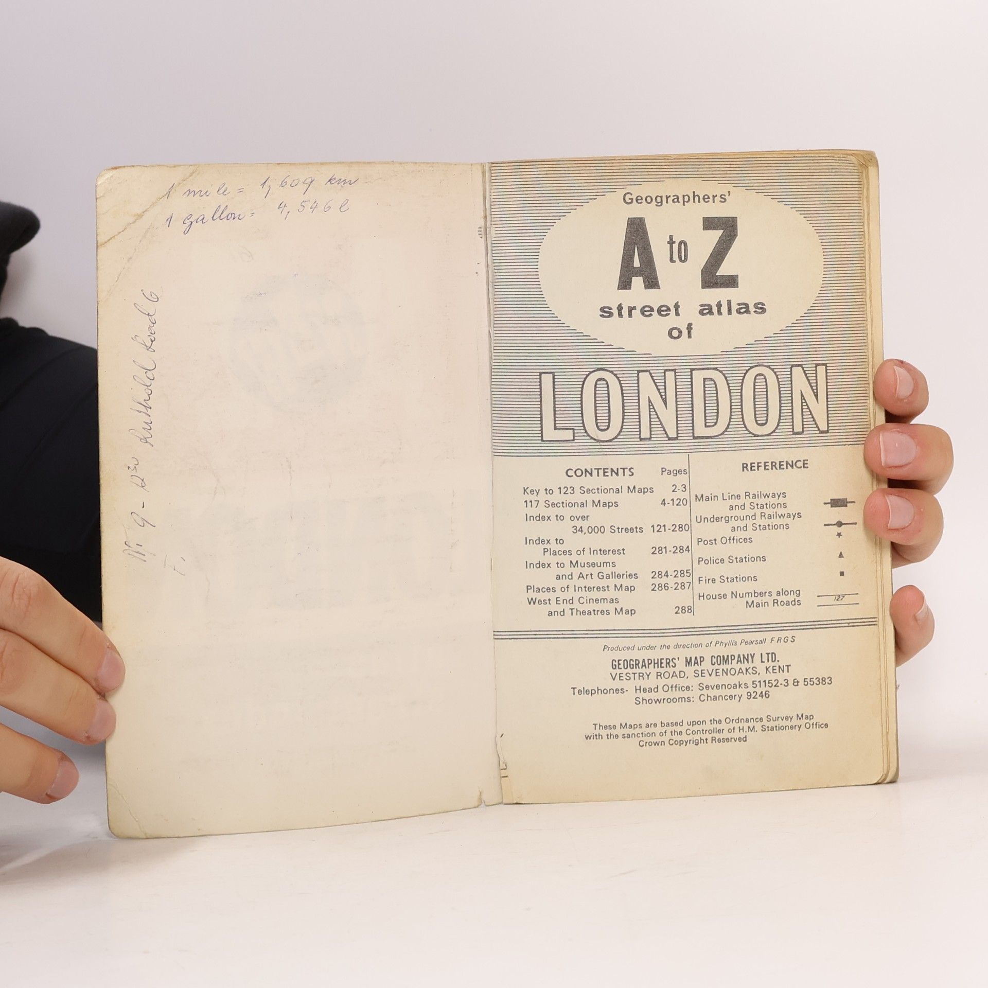 Various authors Geographer´s A to Z Street Atlas of London