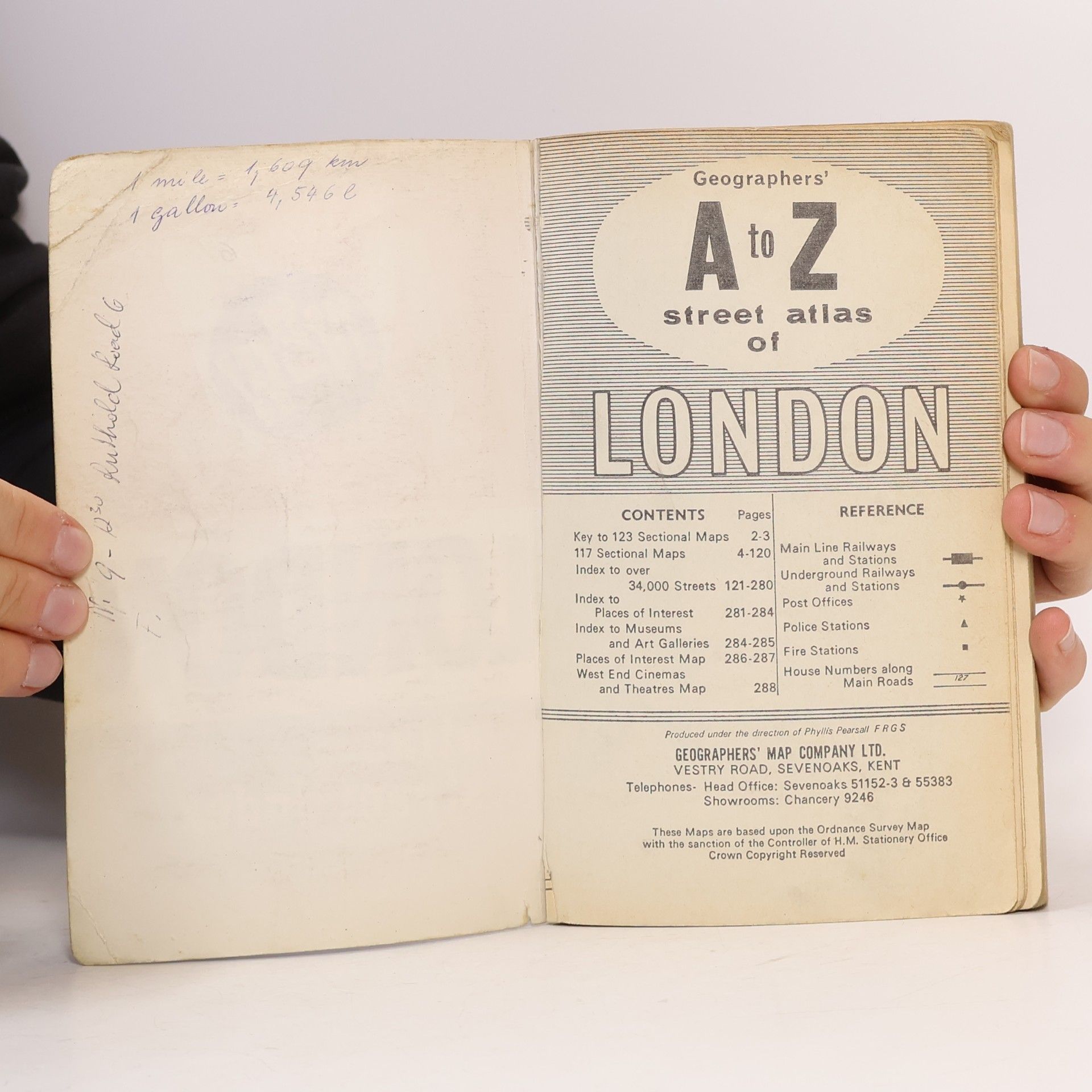 Various authors Geographer´s A to Z Street Atlas of London
