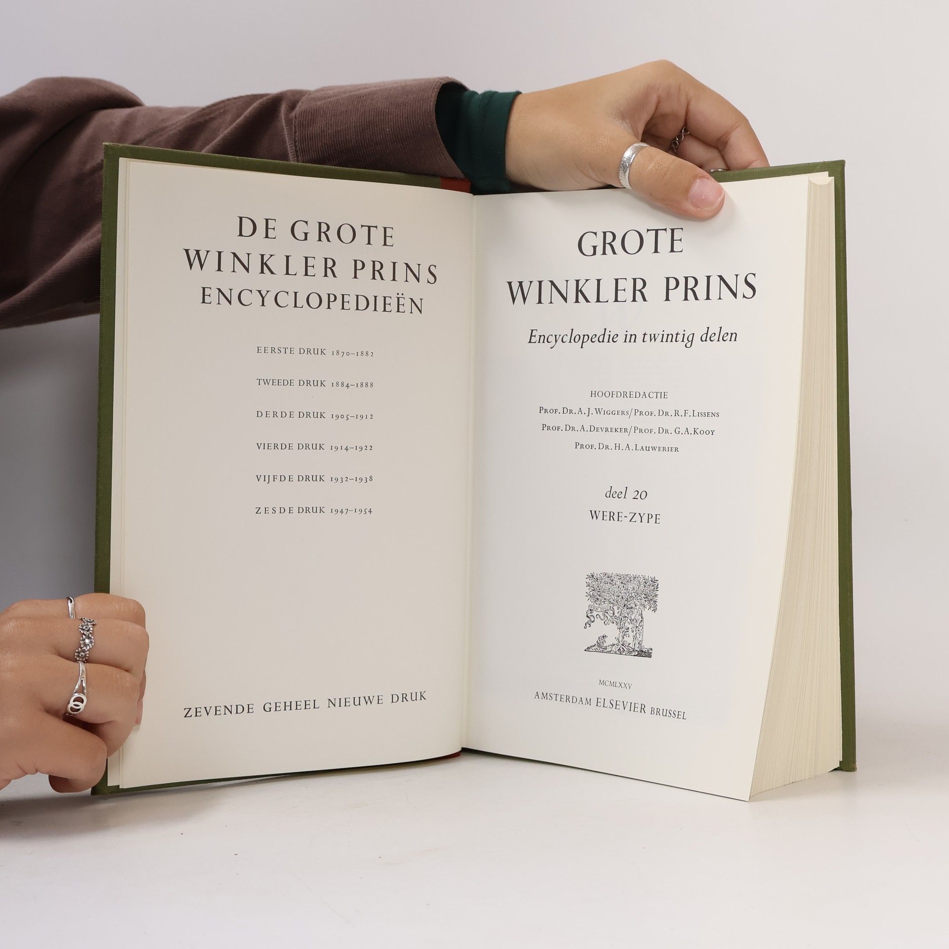 Grote Winkler Prins encyclopedie 20 - Zevende Druk