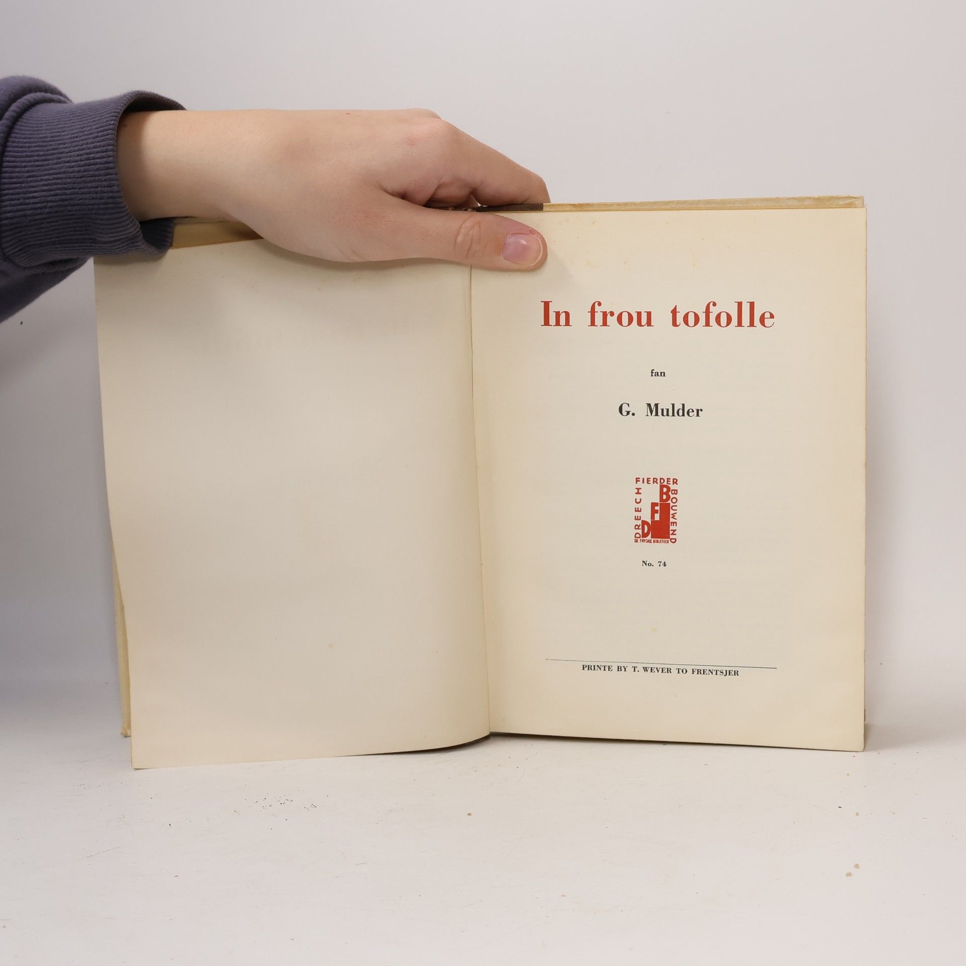 G. Mulder In frou tofolle