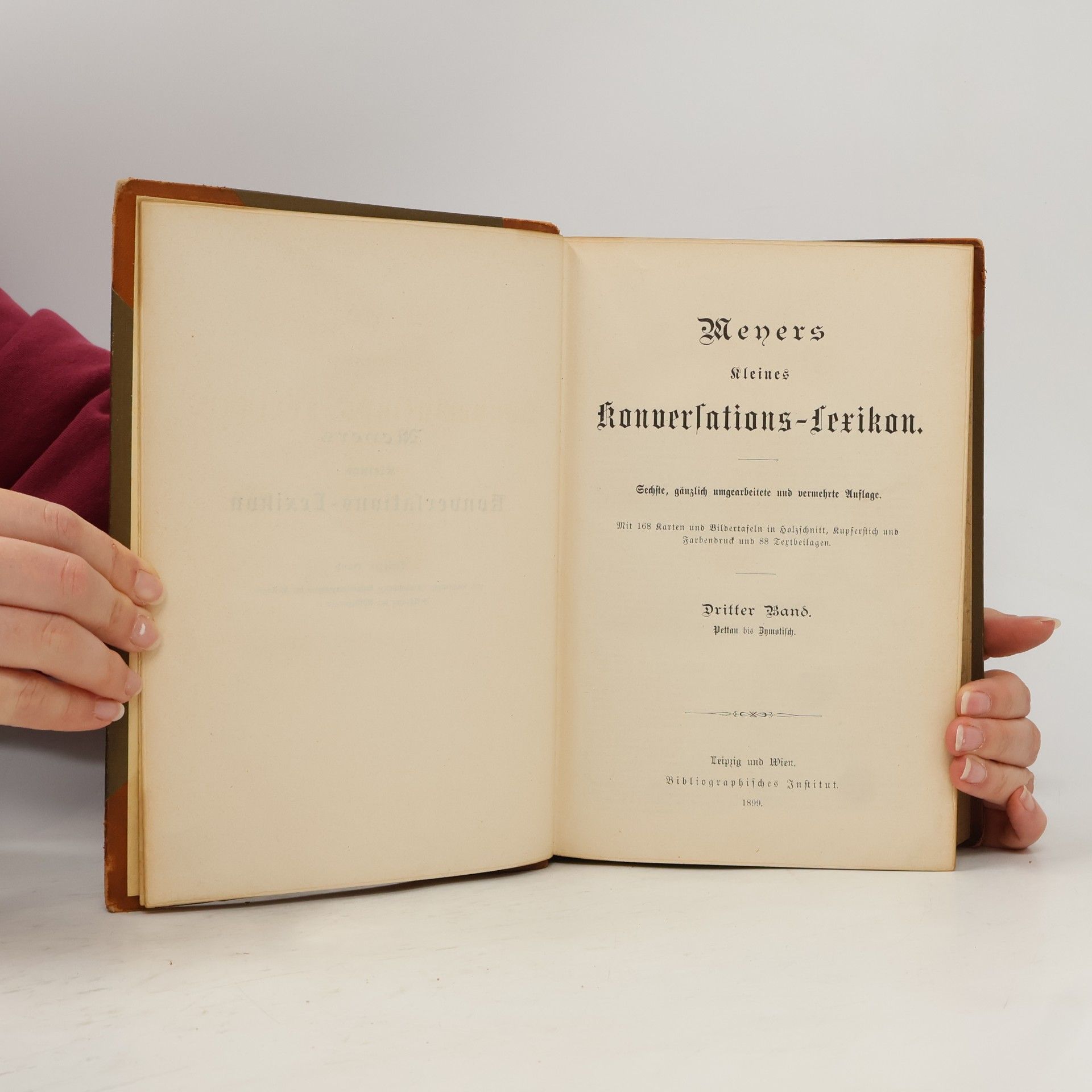 Hermann Juliues Meyer Meyers Kleines Konversations-Lexikon 3
