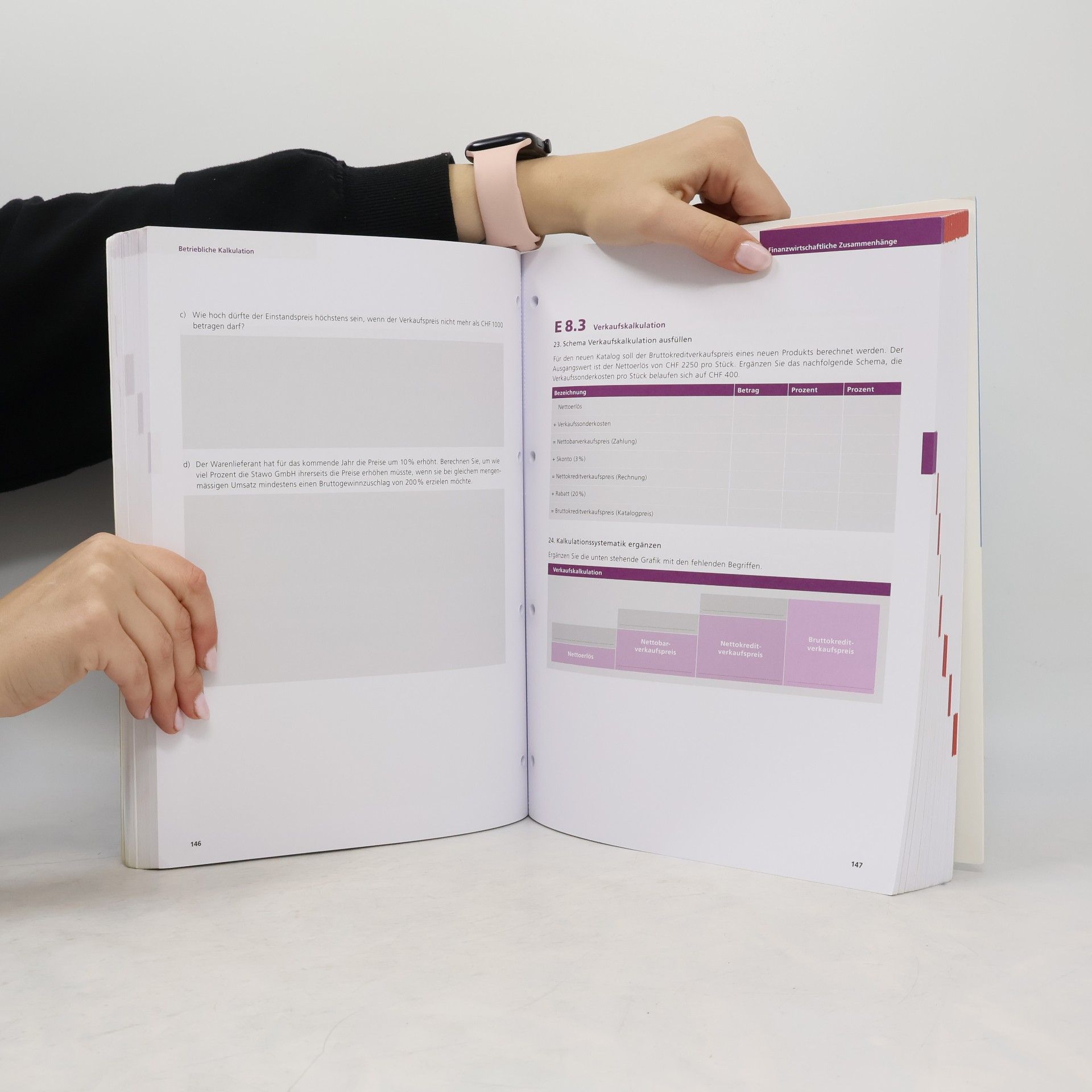 W&G E-Profil/ BM, 2. Semester, Bundle ohne Lösungen: Bundle: Theorie und Aufgaben inkl. Enhanced Book und Wissens-Check