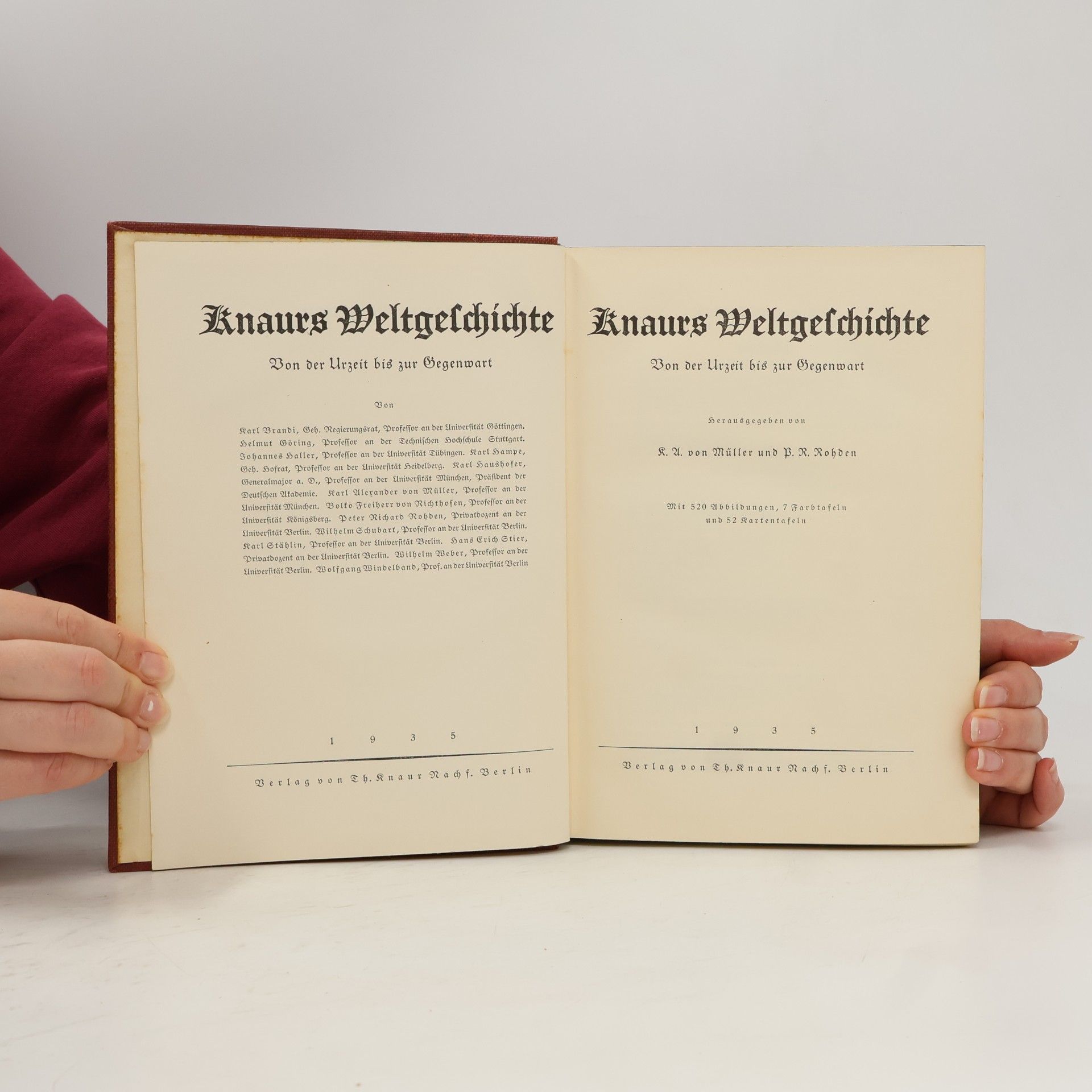 kolektiv Knaurs Weltgeschichte