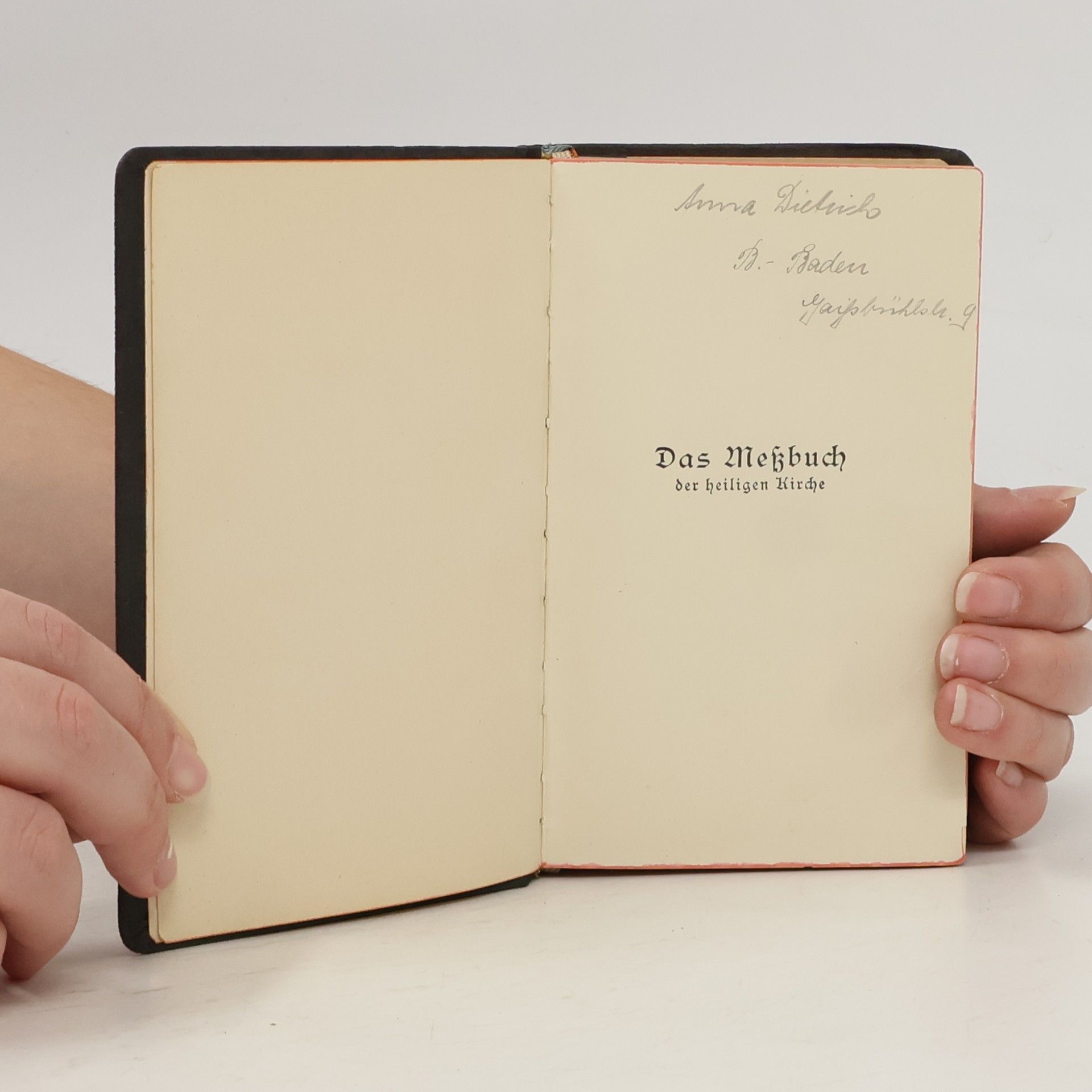 Anselm Schott Das Meßbuch der hl. Kirche