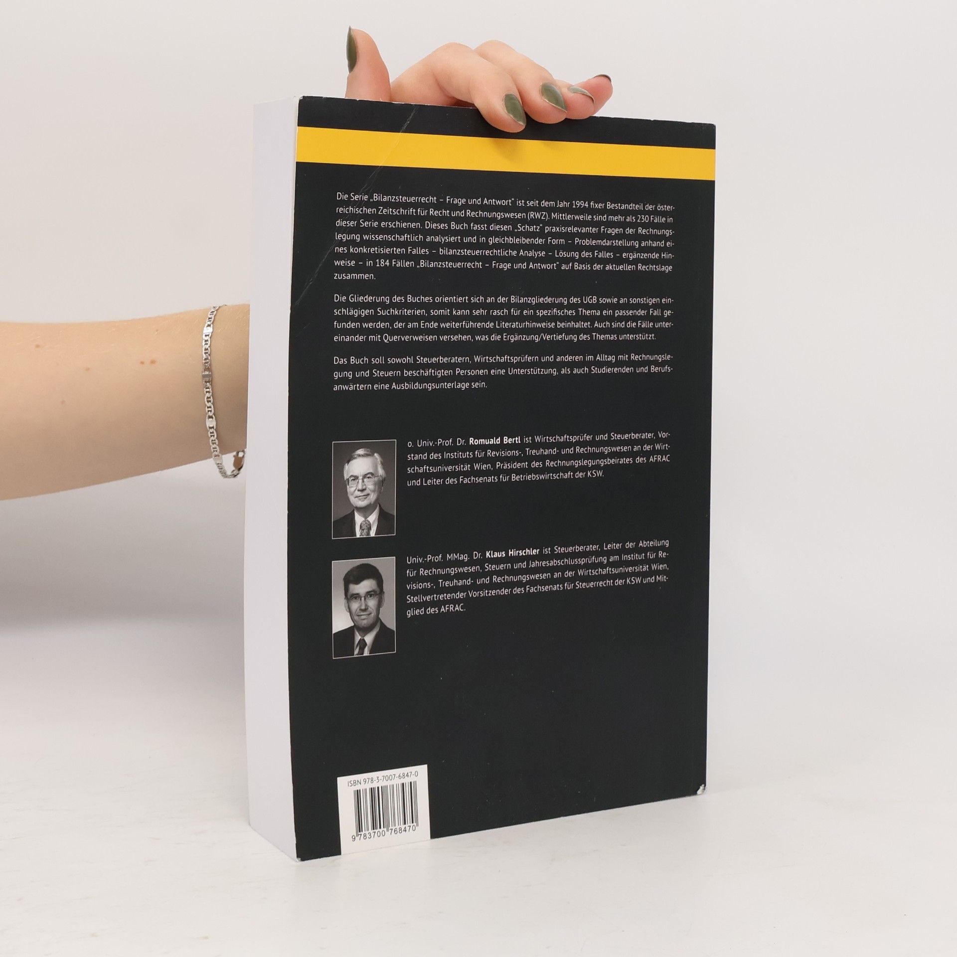 Romuald Bertl Handbuch: Bilanzsteuerrecht – Frage und Antwort: RWZ-Fallsammlung