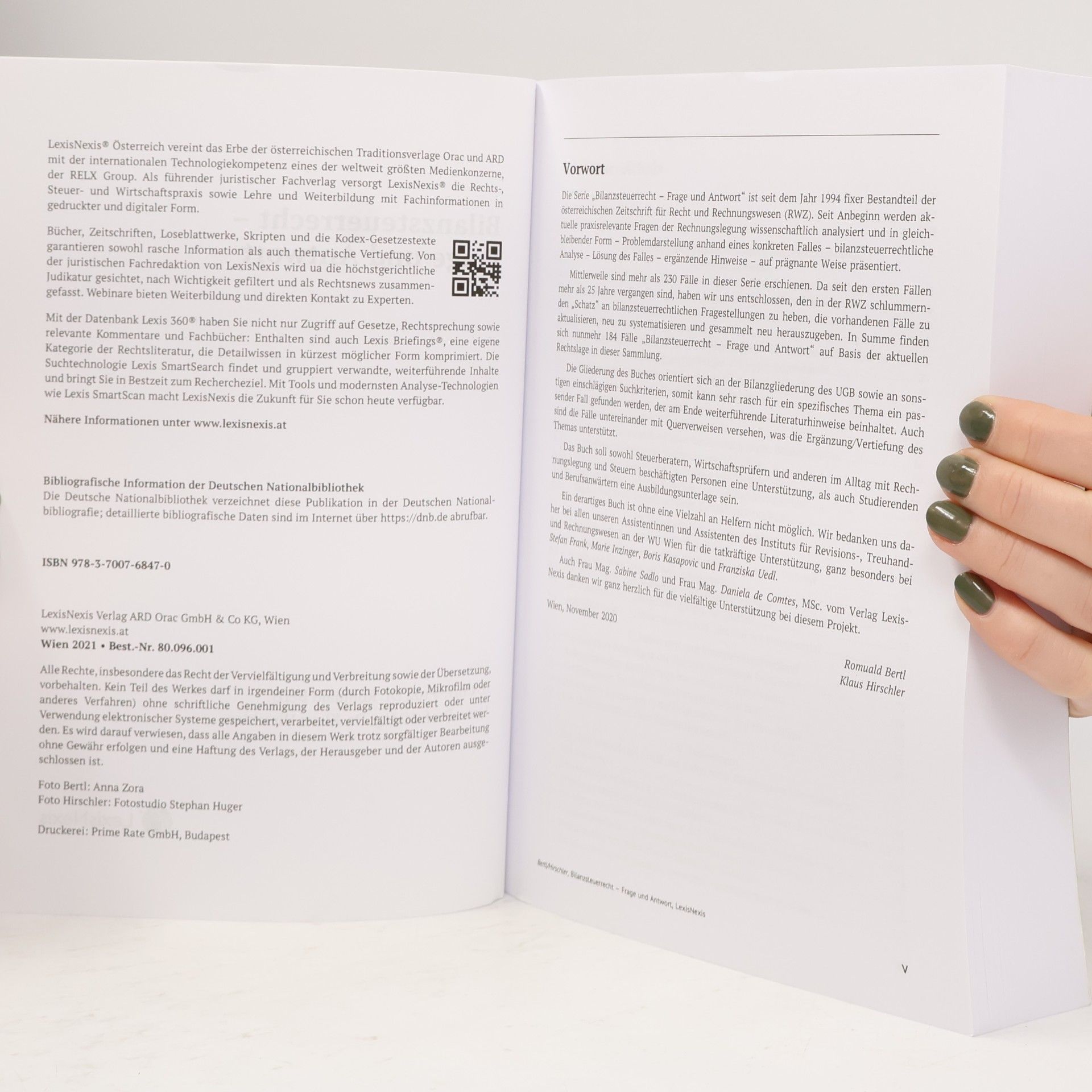 Romuald Bertl Handbuch: Bilanzsteuerrecht – Frage und Antwort: RWZ-Fallsammlung