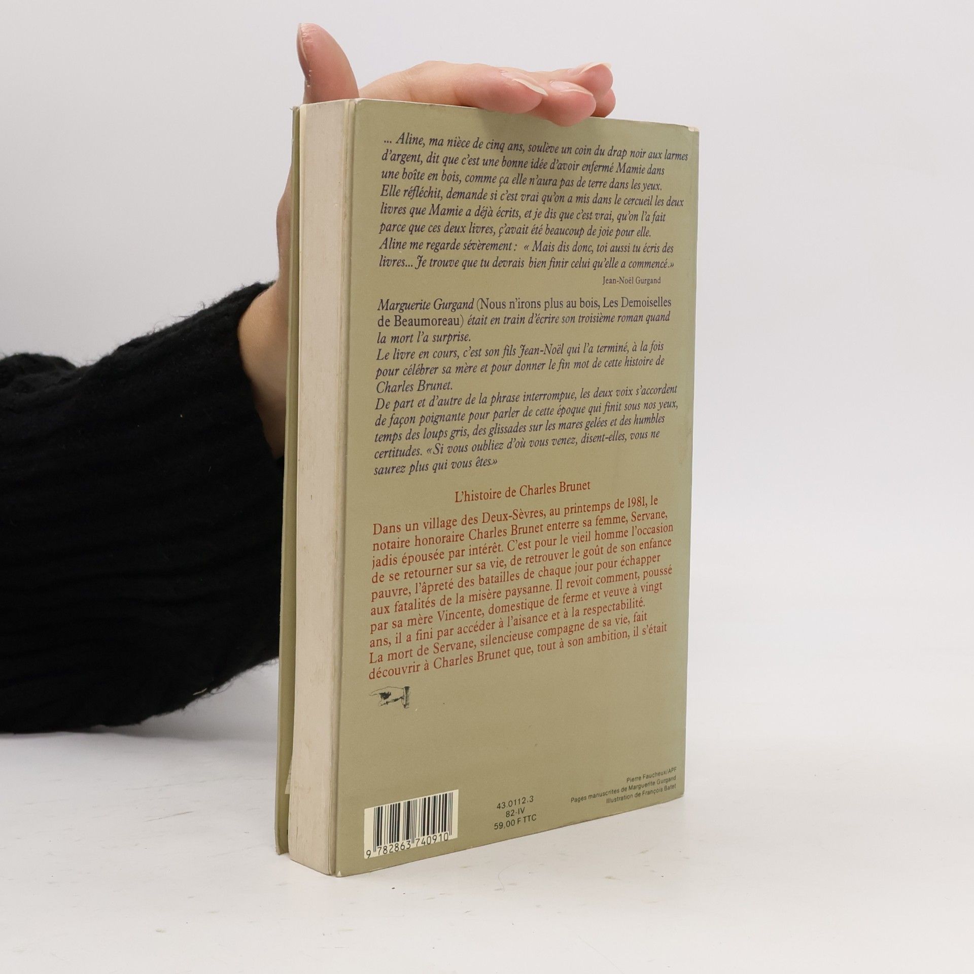 Marguerite Gurgand L'histoire de Charles Brunet