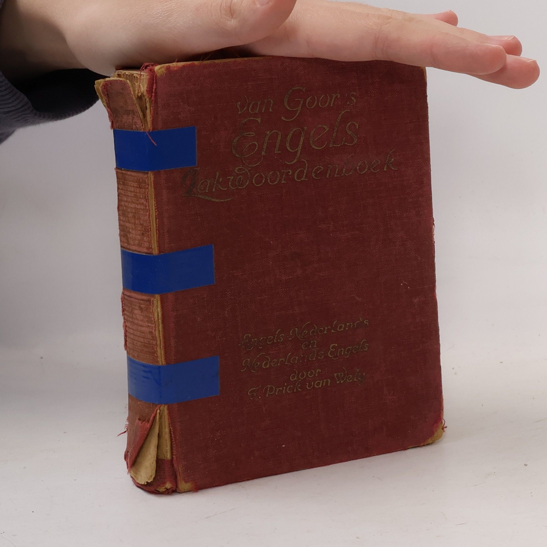 F. P. H. Prick van Wely van Goor's Engels Zakwoordenboek
