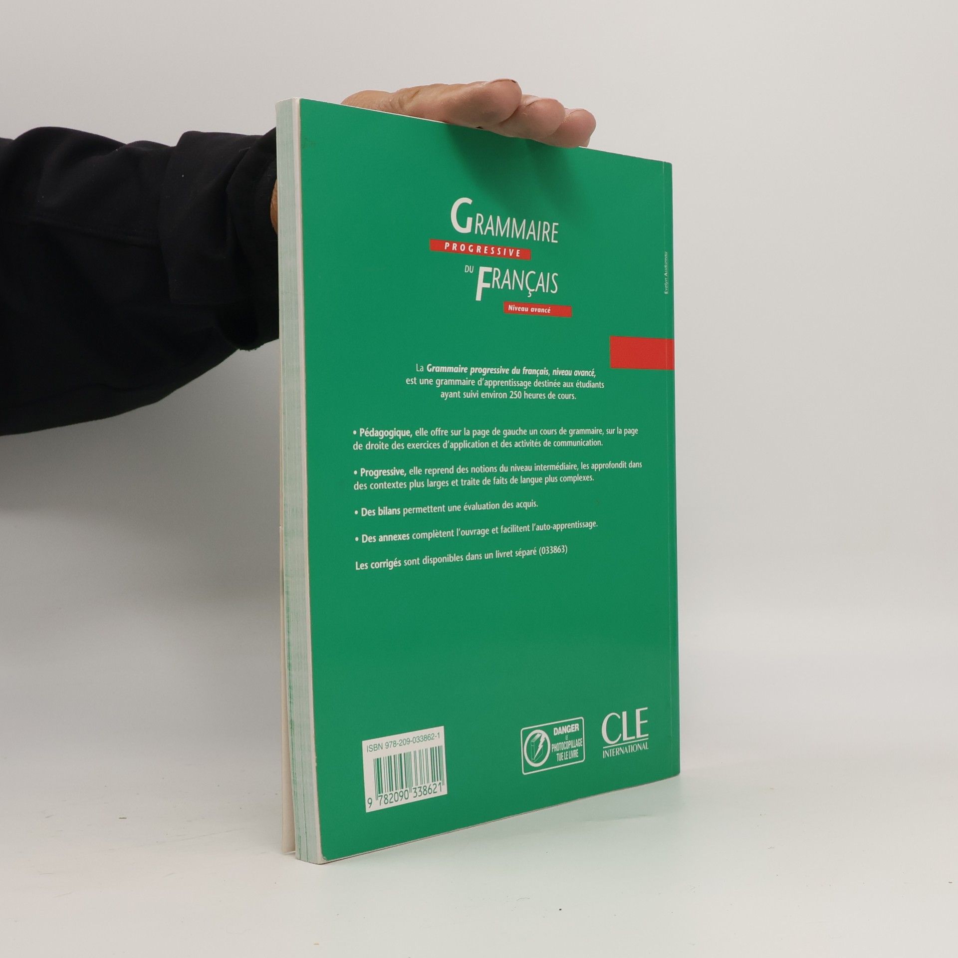 Michèle Boulares Grammaire progressive du français avec 400 exercices : niveau avancé