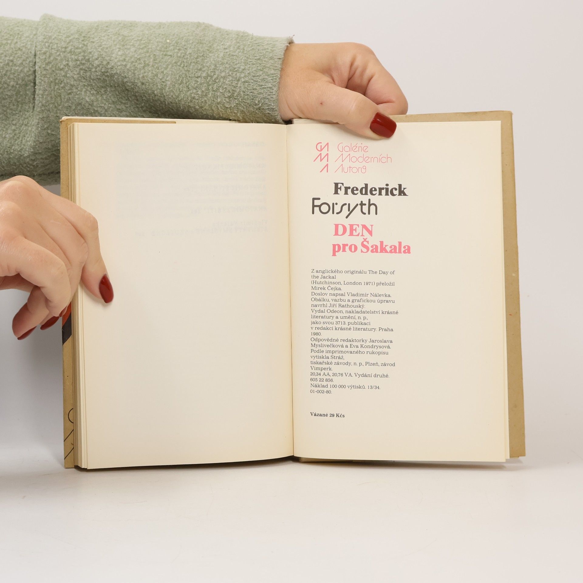 Frederick Forsyth Den pro Šakala