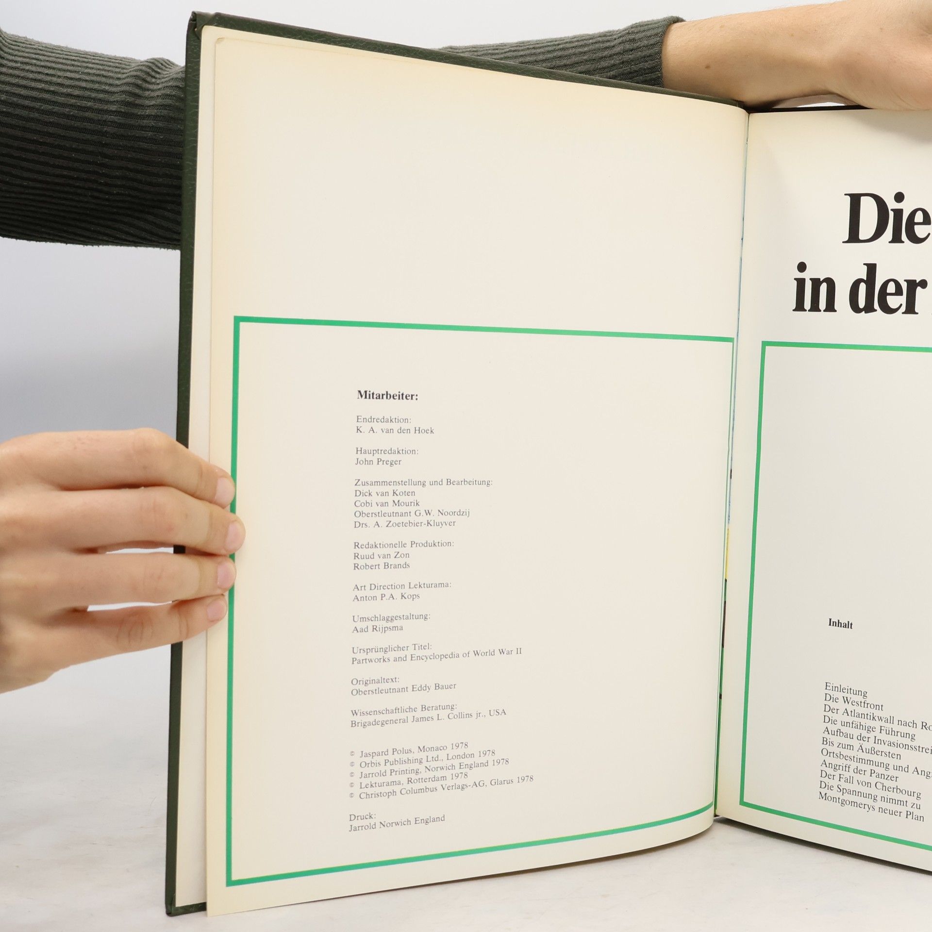 Autorenkollektiv Der Zweite Weltkrieg. Die Landung in der Normandie