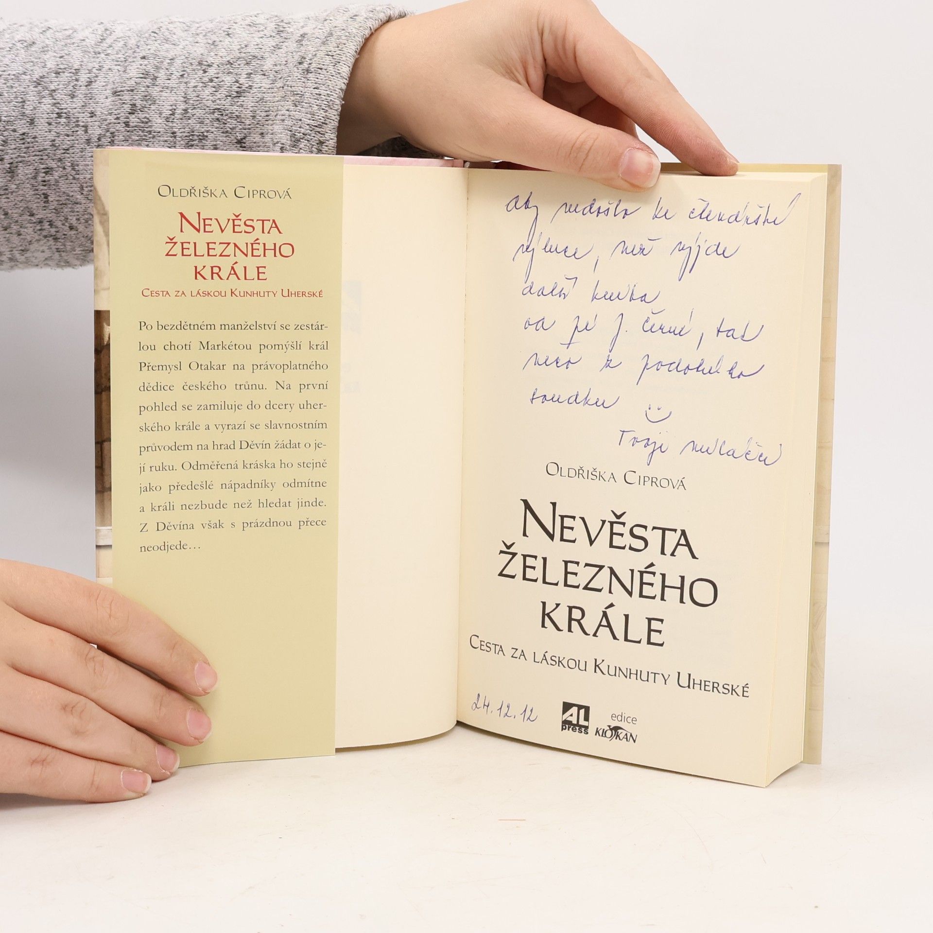 Oldřiška Lišková Nevěsta železného krále. Cesta za láskou Kunhuty Uherské