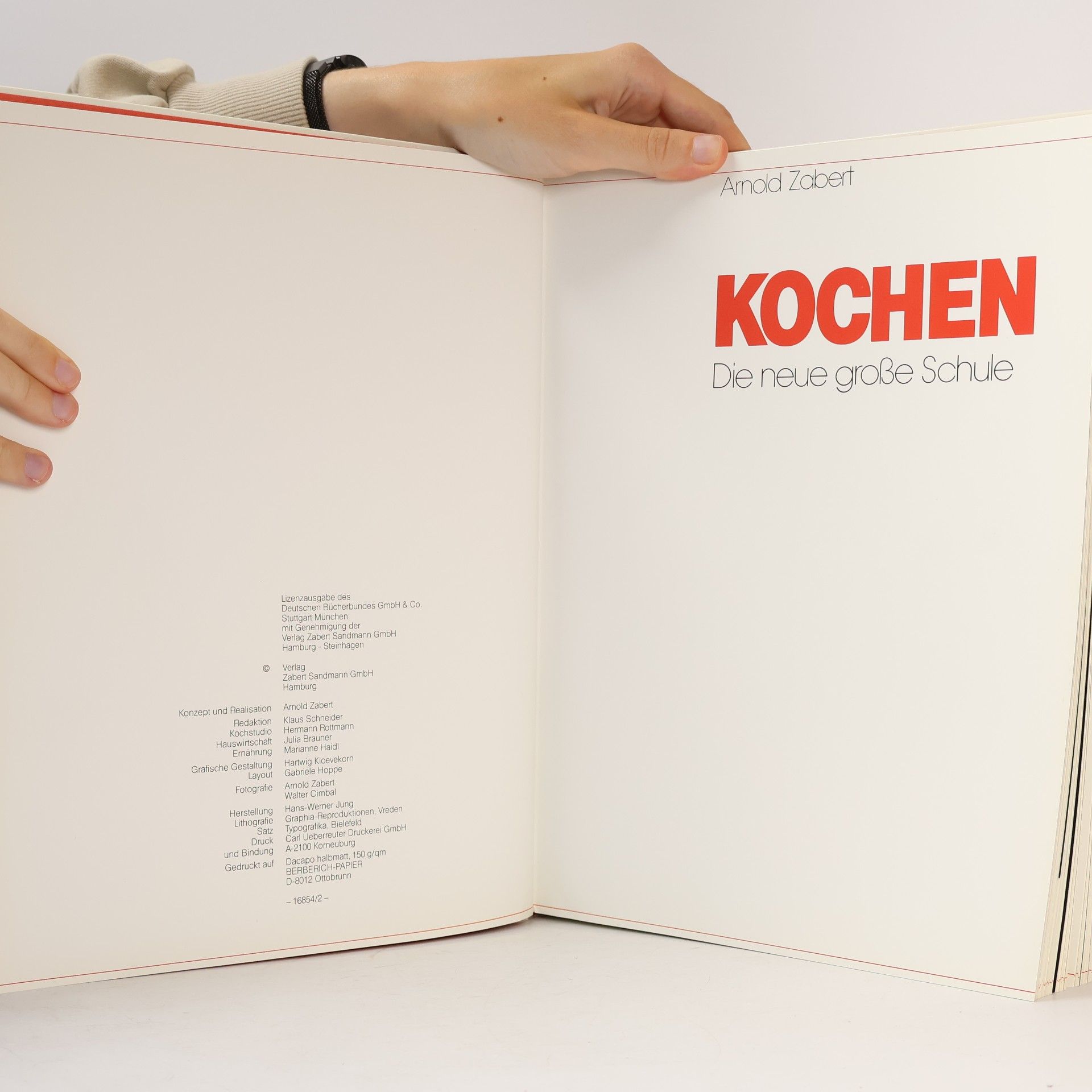 Arnold Zabert Kochen