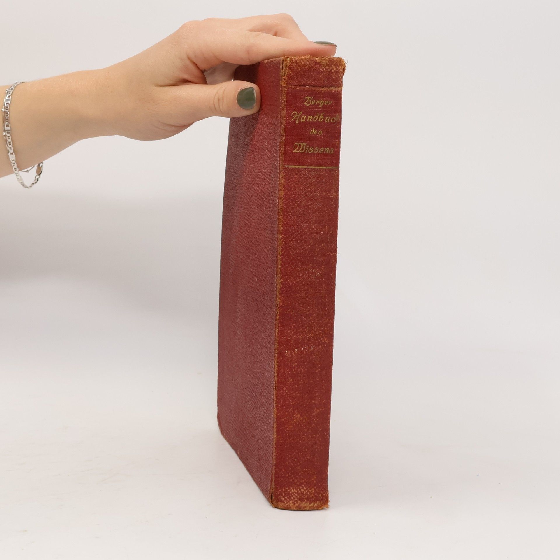 Reinhold Berger Handbuch des Wissens