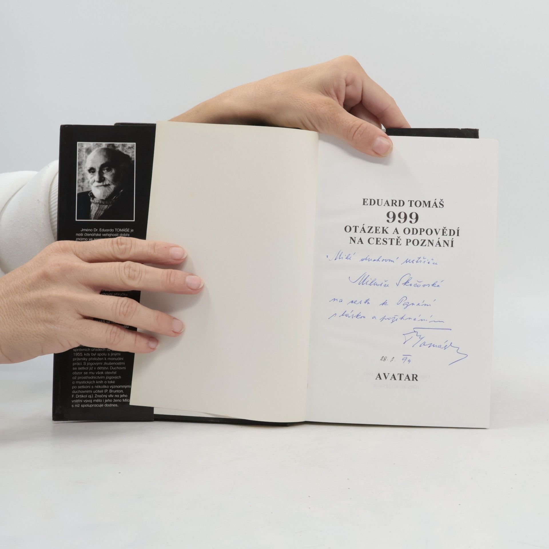 Eduard Tomáš 999 otázek a odpovědí na cestě poznání