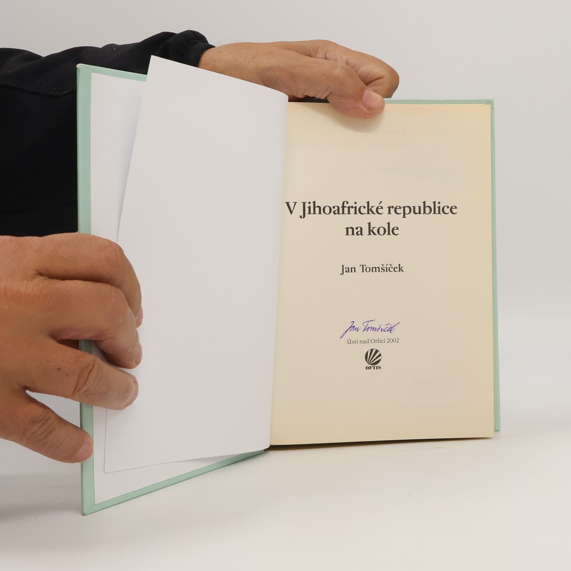 Jan Tomšíček V Jihoafrické republice na kole