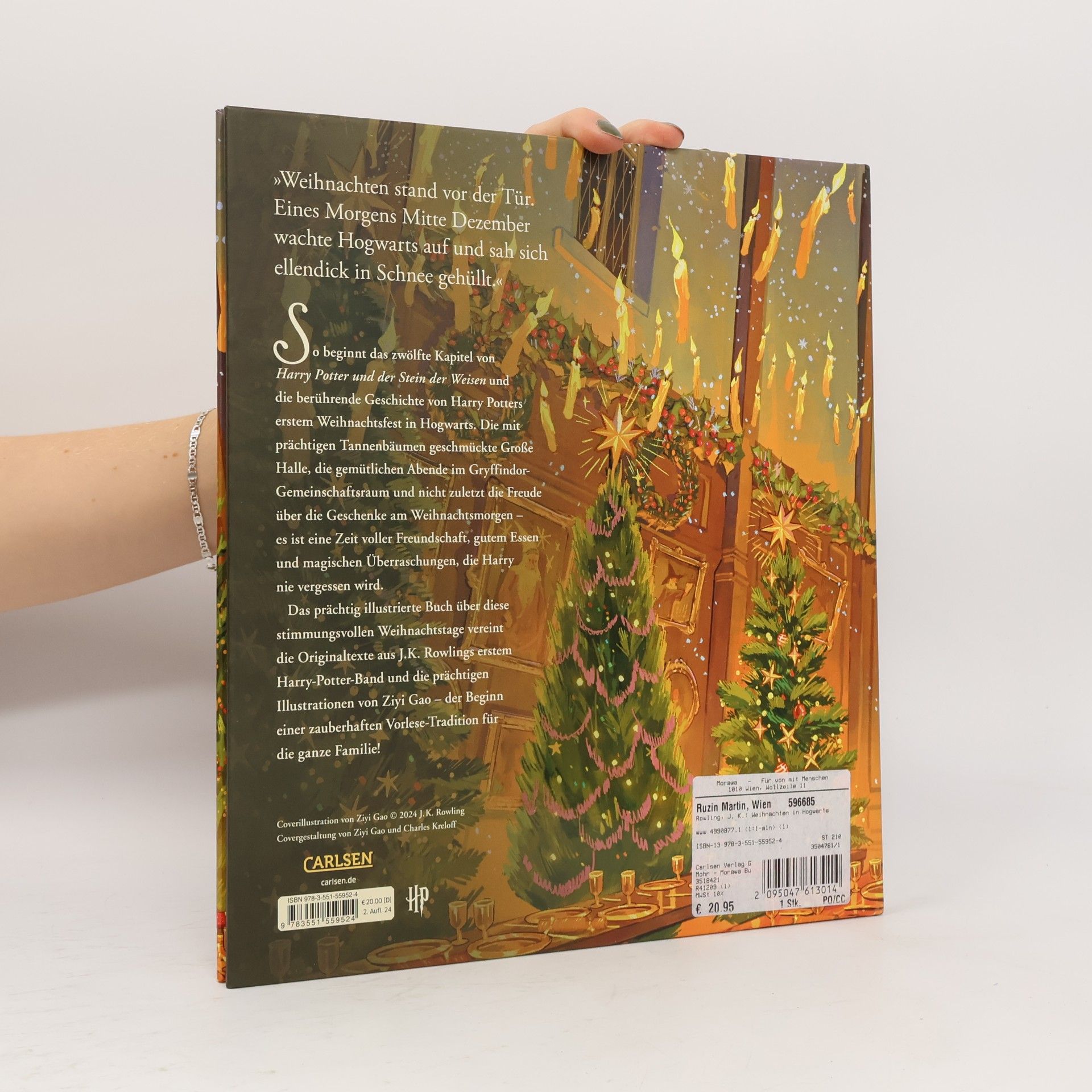 J. K. Rowling Weihnachten in Hogwarts
