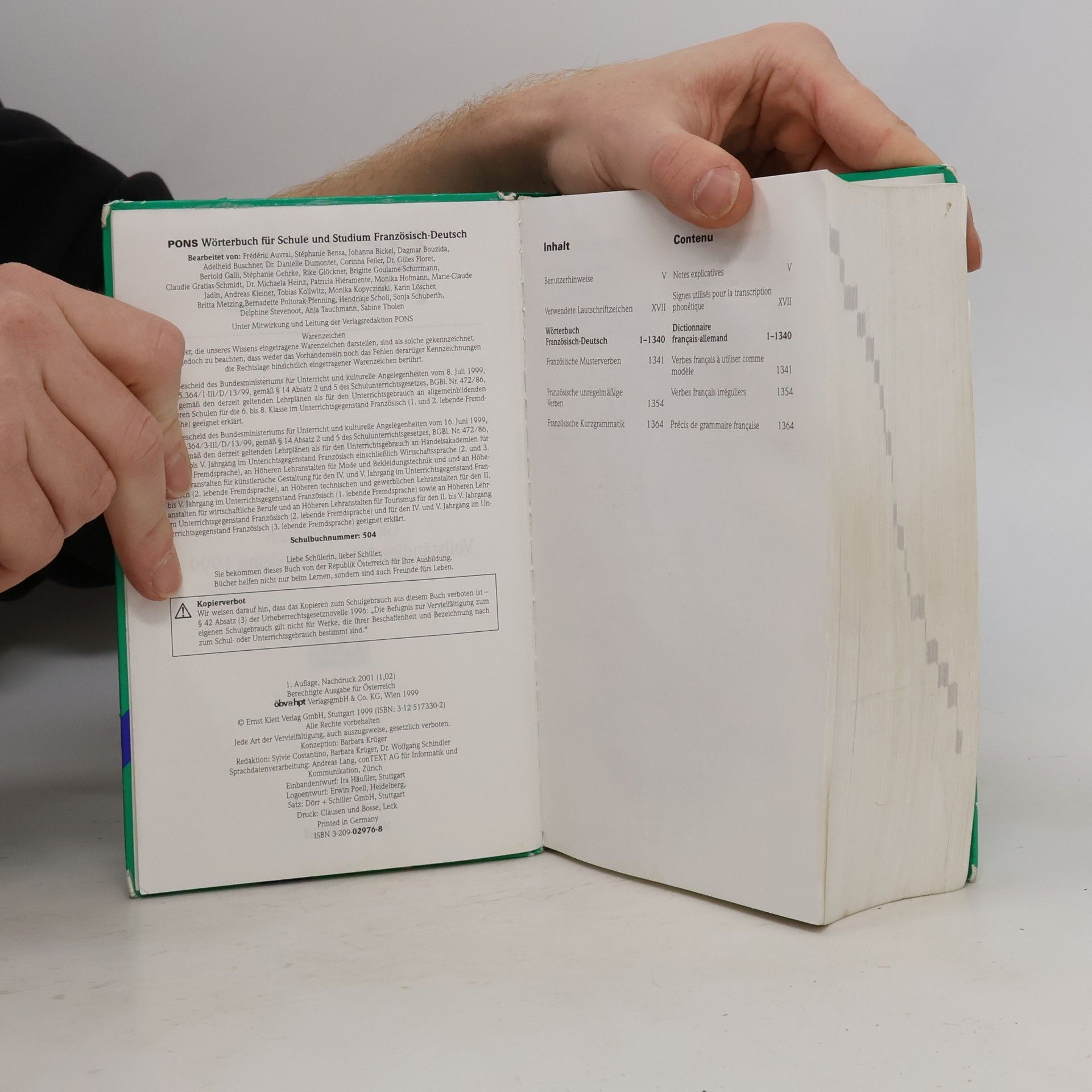 Autorenkollektiv PONS: Wörterbuch für Schule Und Studium: Teil 1 Französisch-Deutsch