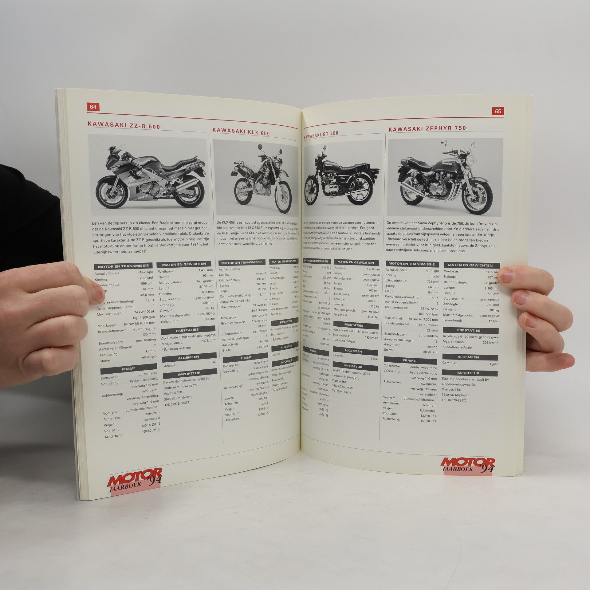 Alfred Jansen Motor Jaarboek '94