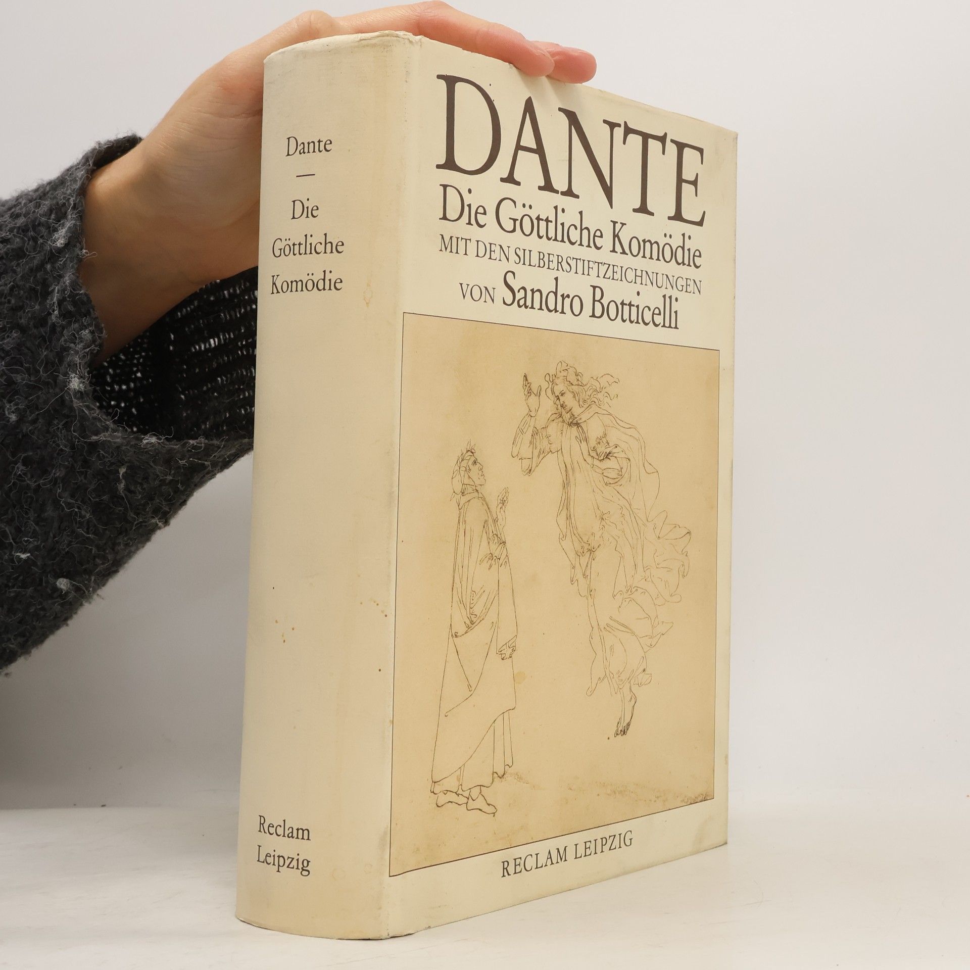 Dante - Die Göttliche Kommödie - Mit den Siberstiftzeichnungen von Sandro Botticelli