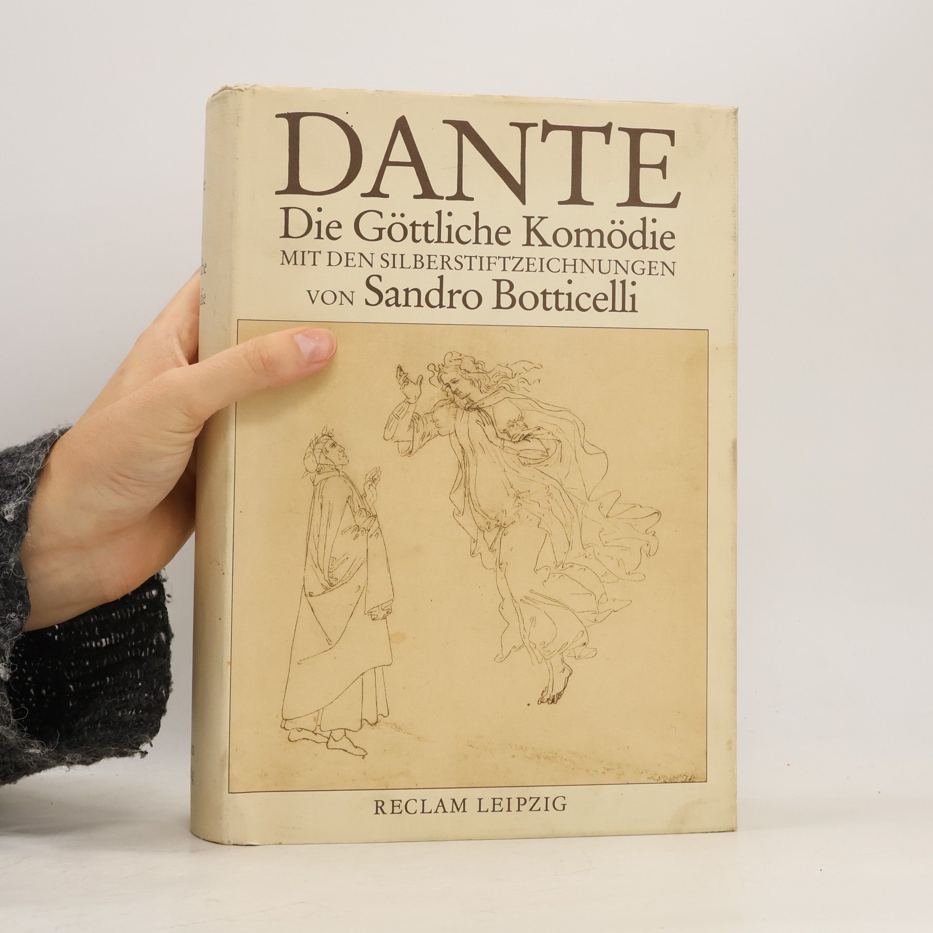Dante - Die Göttliche Kommödie - Mit den Siberstiftzeichnungen von Sandro Botticelli