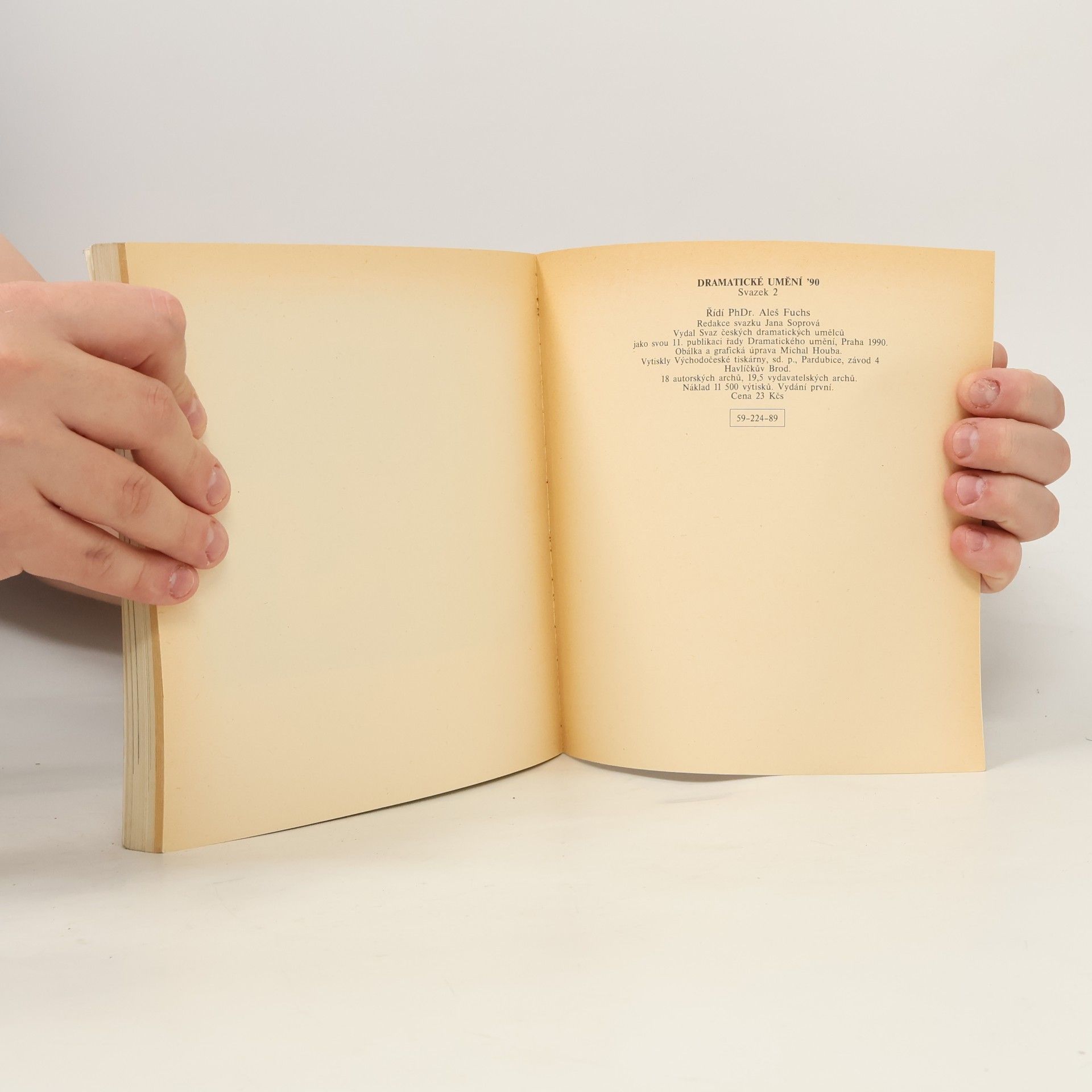 Various authors Dramatické umění '90 2. díl
