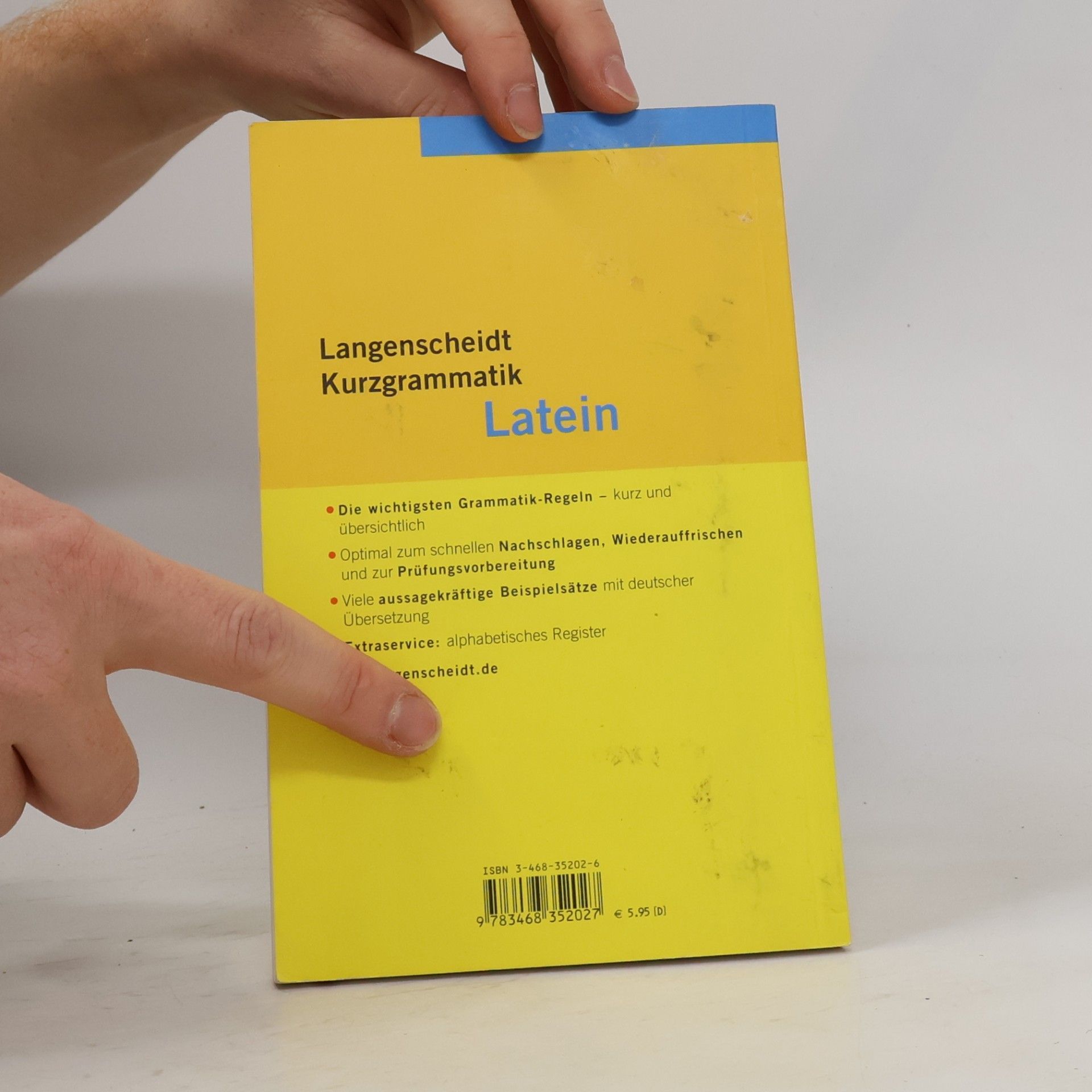Linda Strehl Langenscheidts Kurzgrammatik Latein