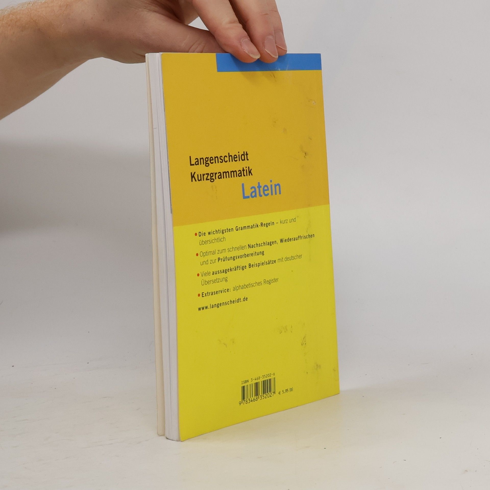 Linda Strehl Langenscheidts Kurzgrammatik Latein