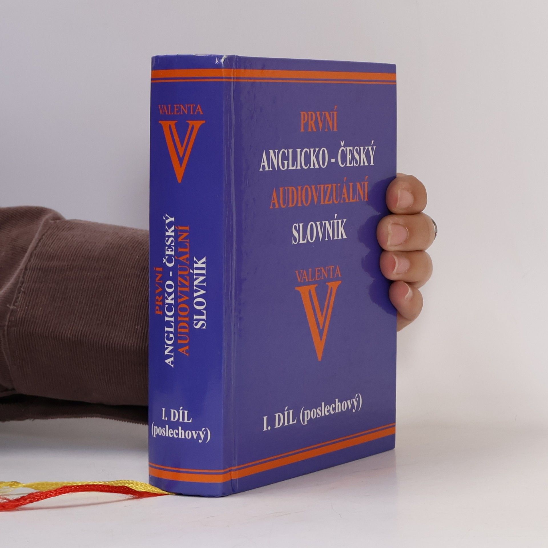 Vladimír Valenta První anglicko-český audiovizuální slovník. I. díl
