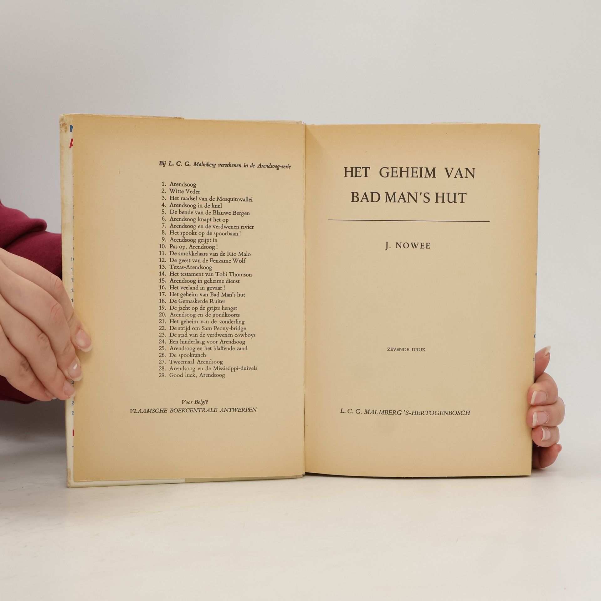 J. Nowee Het Geheim Van Bad Man's Hut