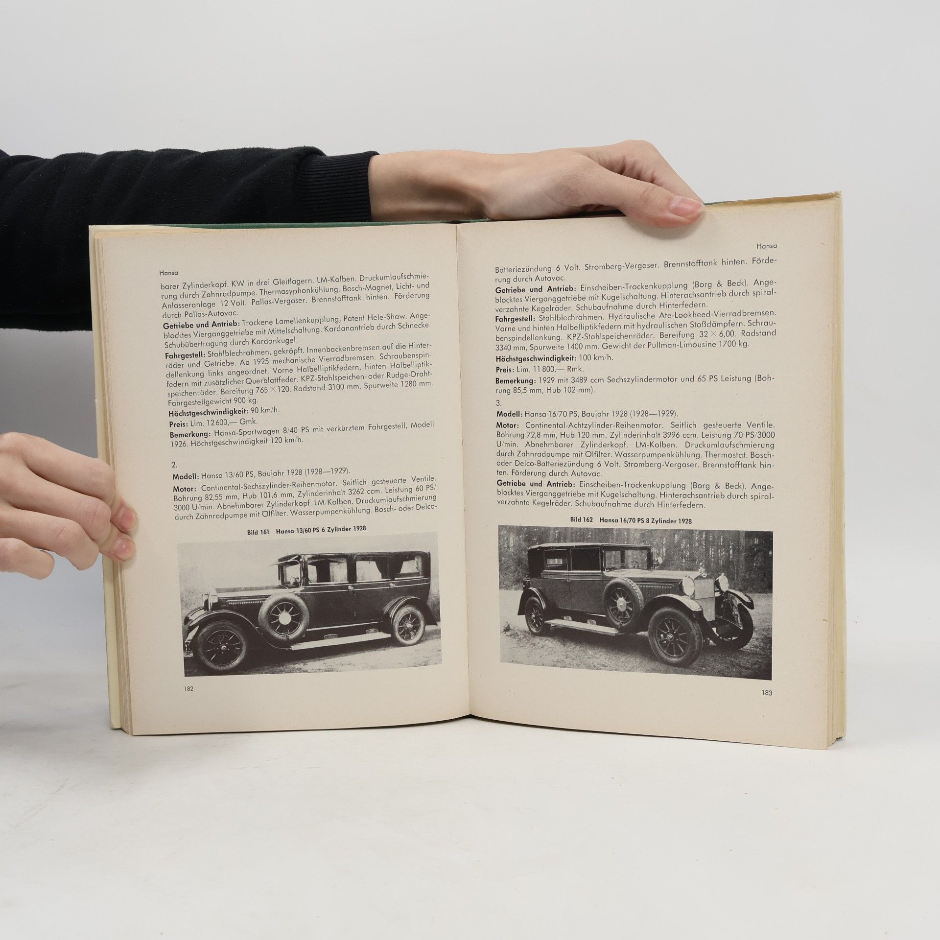 Hans Heinrich von Fersen Autos in Deutschland 1920-1939