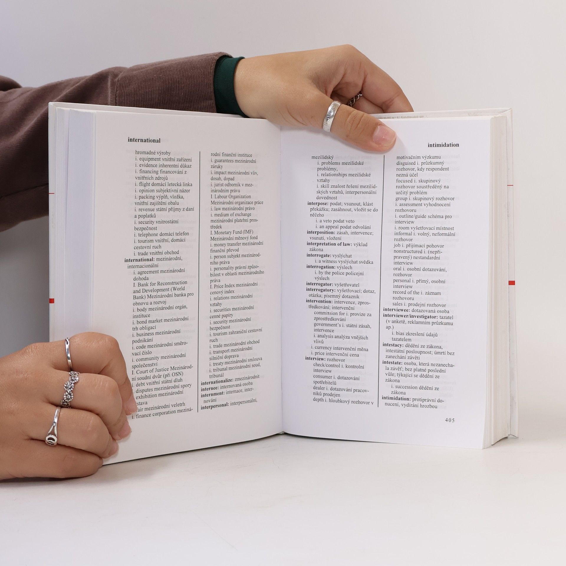 Collectif d'auteurs Odborný anglicko-český slovník z oblasti ekonomické, obchodní, finanční a právní