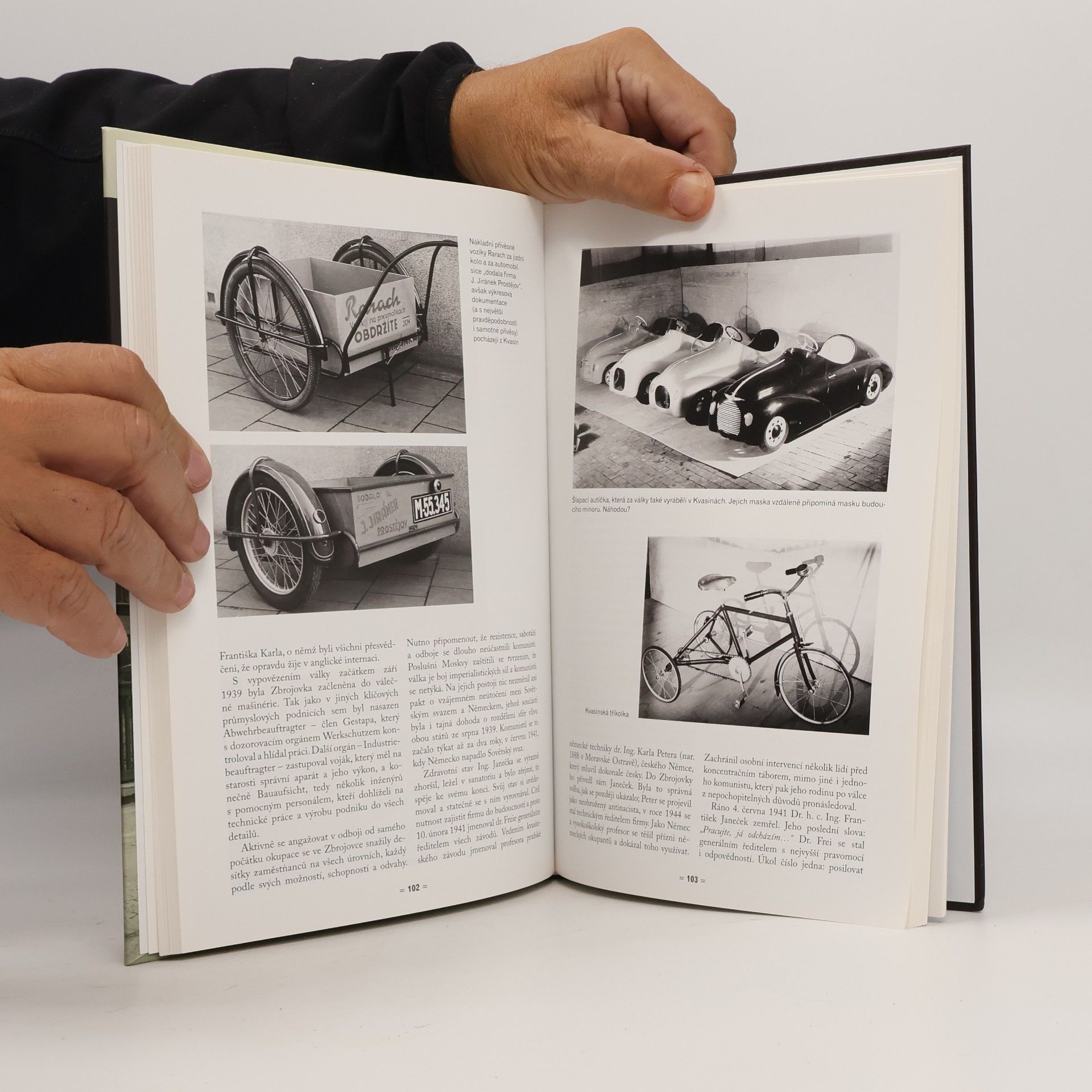 Jan Králík Historie automobilů Jawa