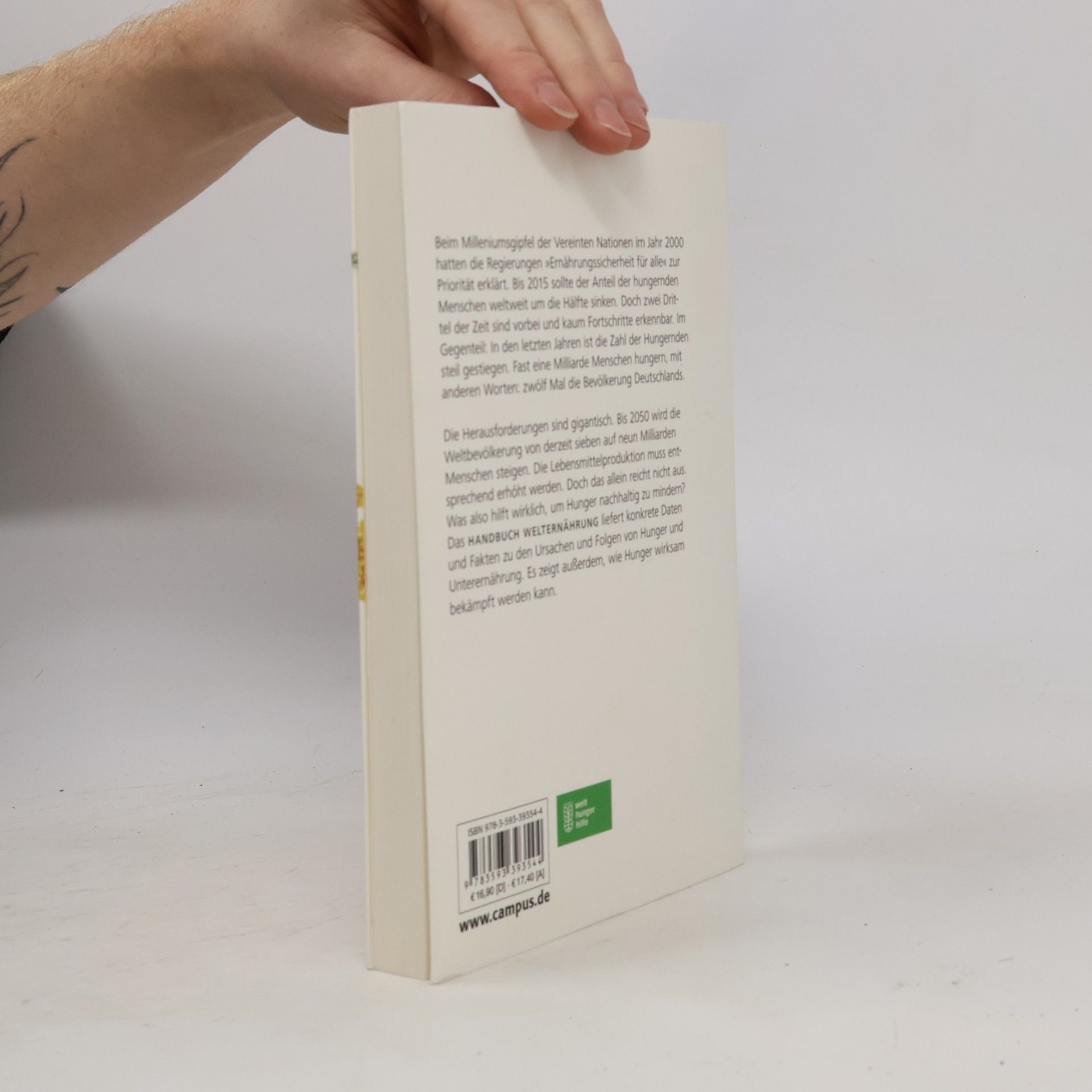 Lioba Weingärtner Handbuch Welternährung